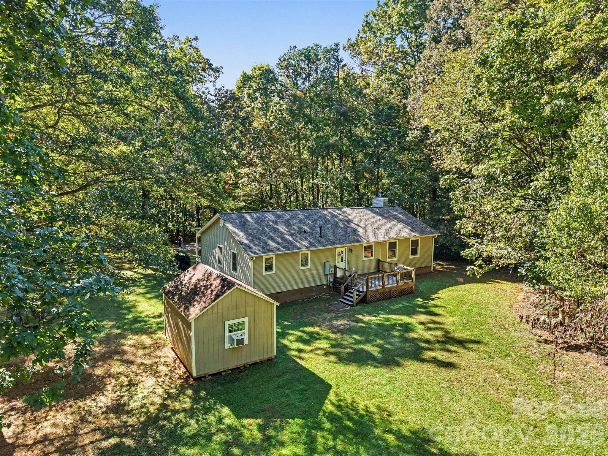 Arial View of Back - 7605 Hedrick Circle, Huntersville