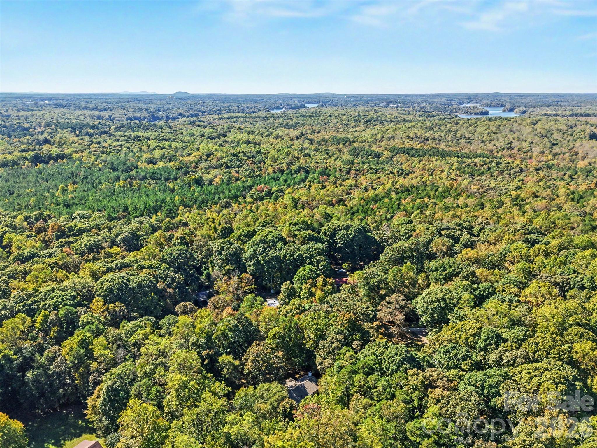 NW View from property - 7605 Hedrick Circle, Huntersville