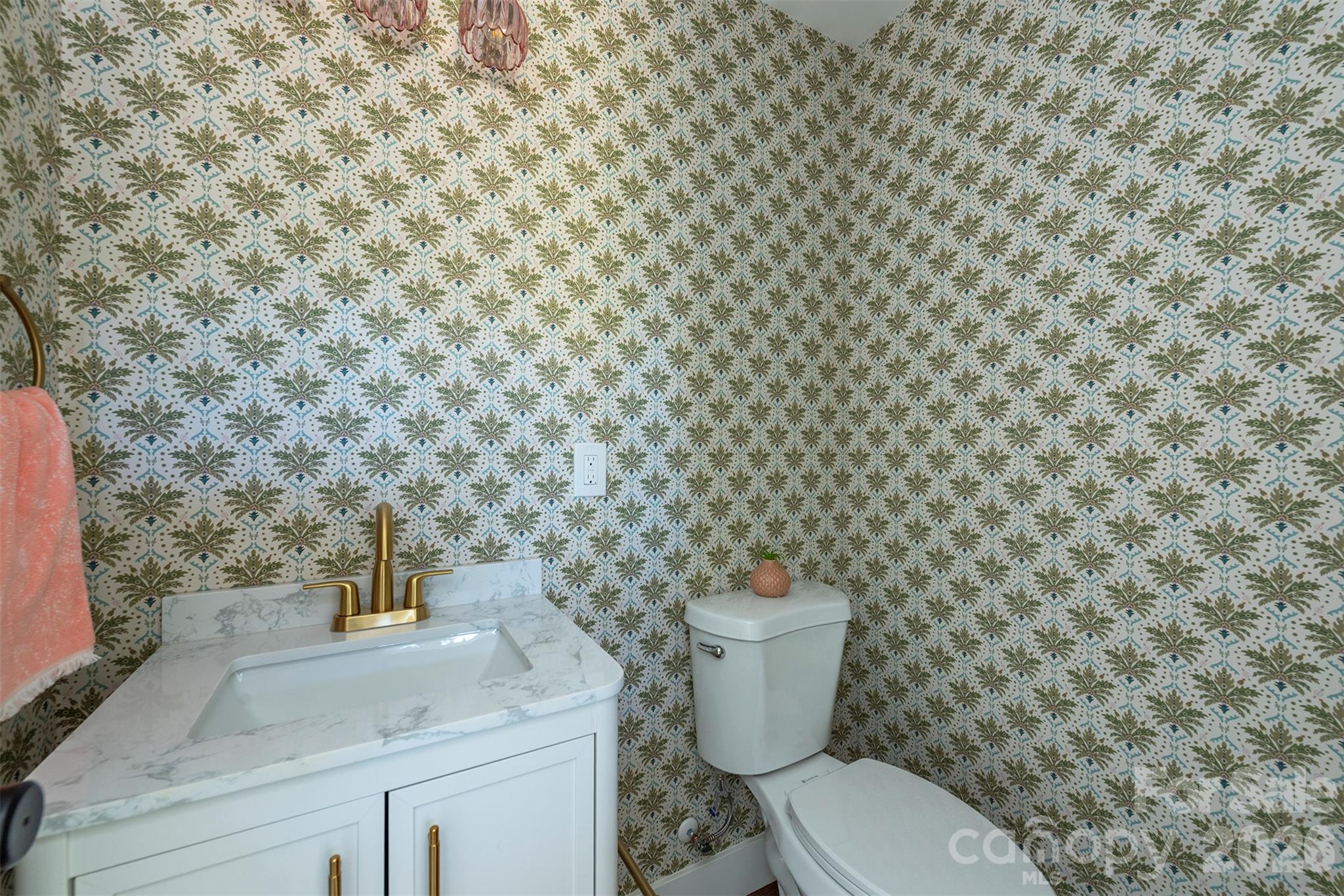 Downstairs half bath - 14 Crestfield Avenue, Asheville