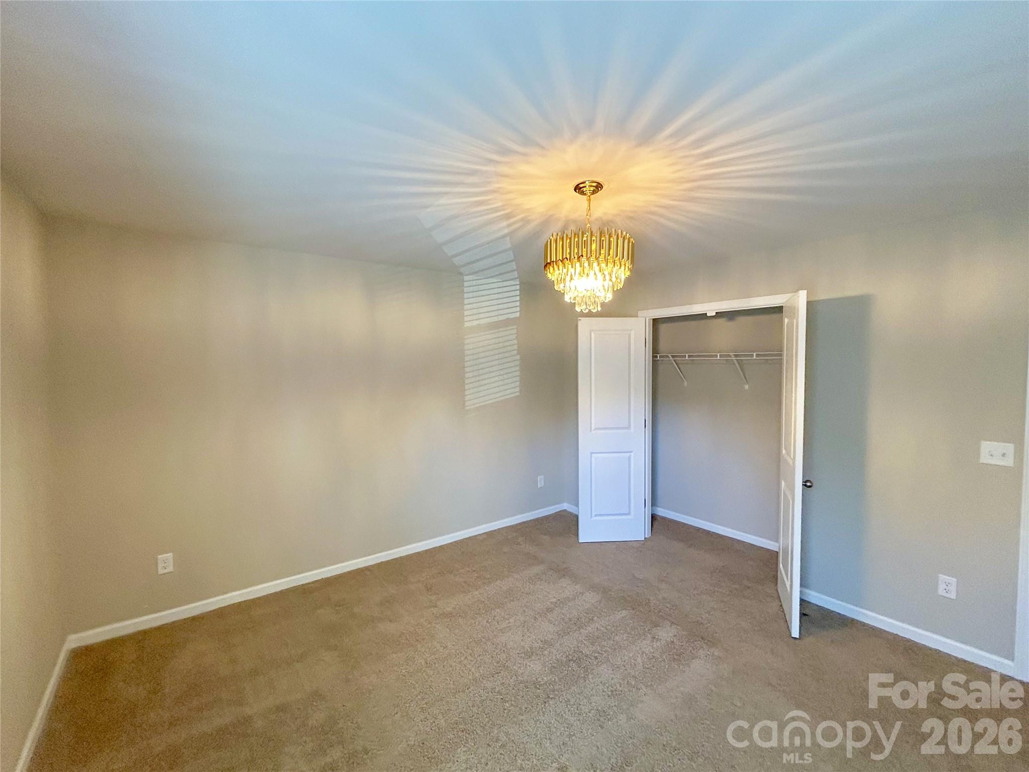 BR2 closet view - 182 Marathon Lane, Candler