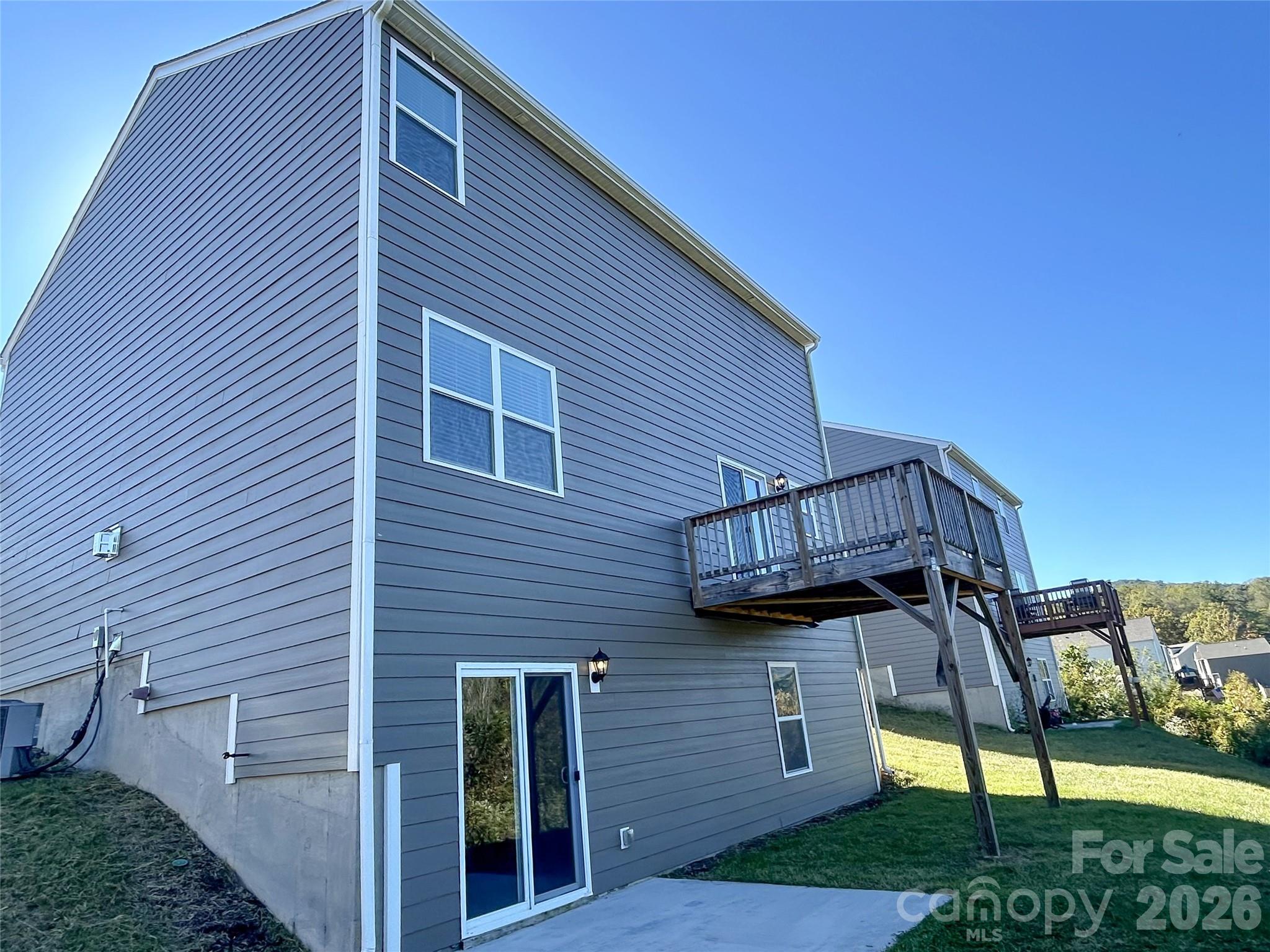 Rear left side - 182 Marathon Lane, Candler