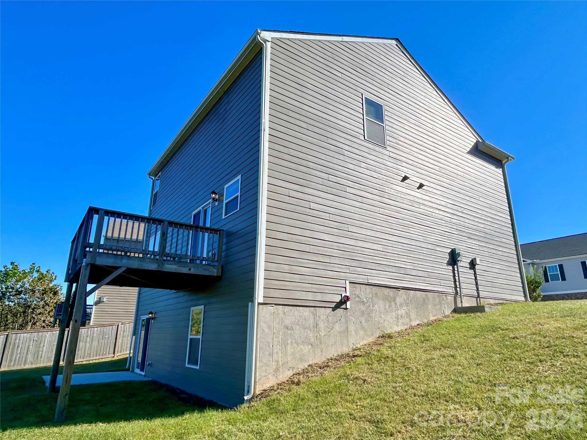 Rear right side - 182 Marathon Lane, Candler