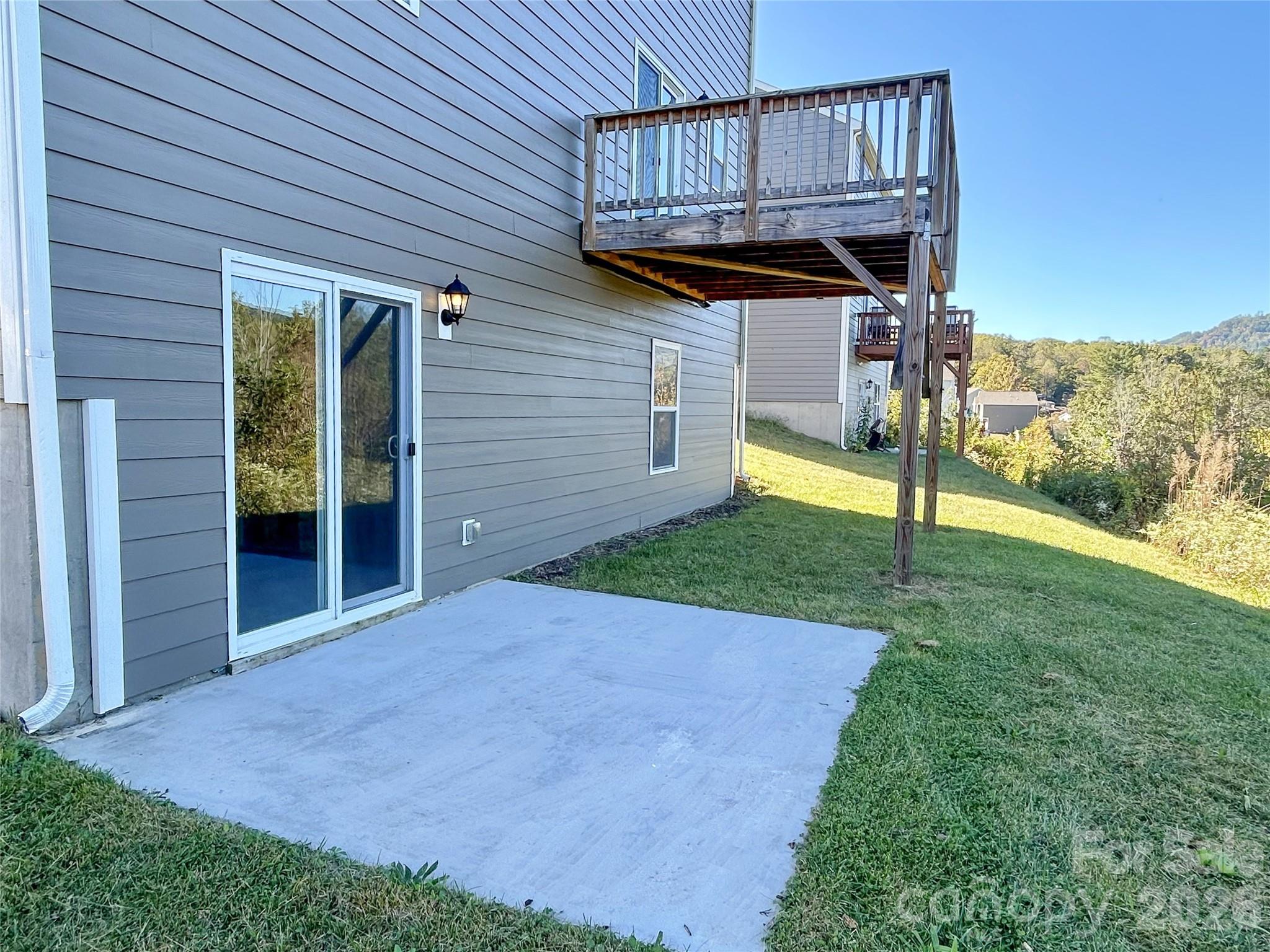 Lower Patio and Balcony - 182 Marathon Lane, Candler