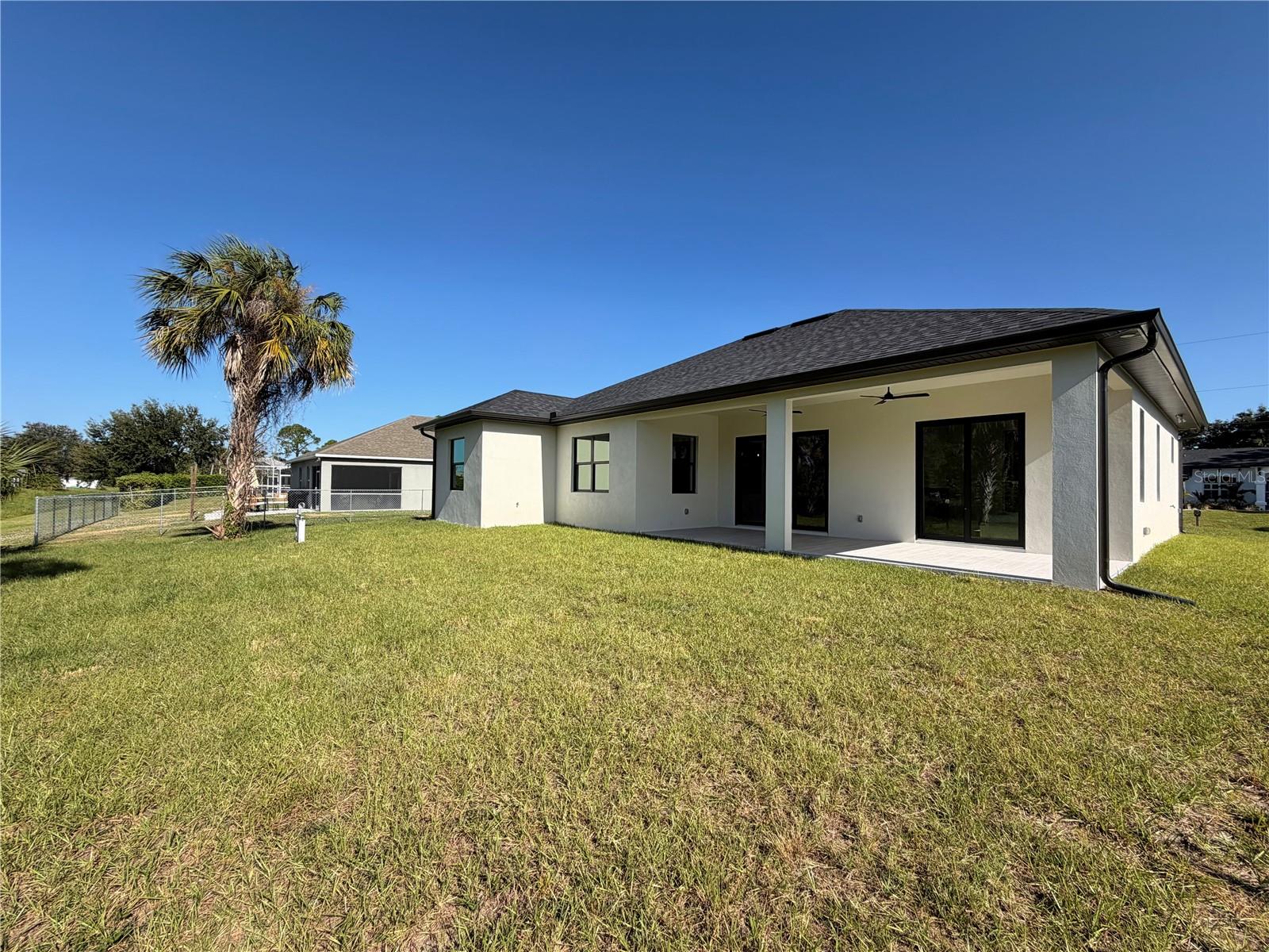Backyard - 2617 SNOWFLAKE LN, NORTH PORT