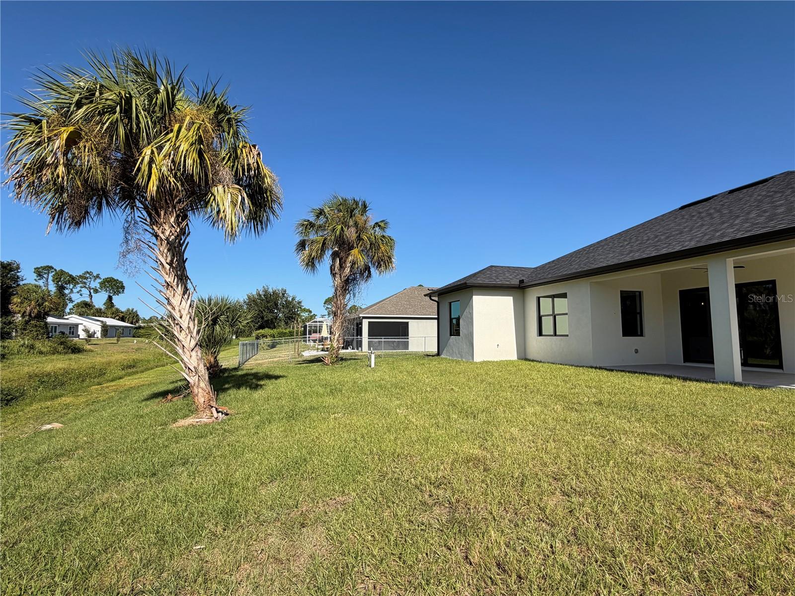 Backyard - 2617 SNOWFLAKE LN, NORTH PORT