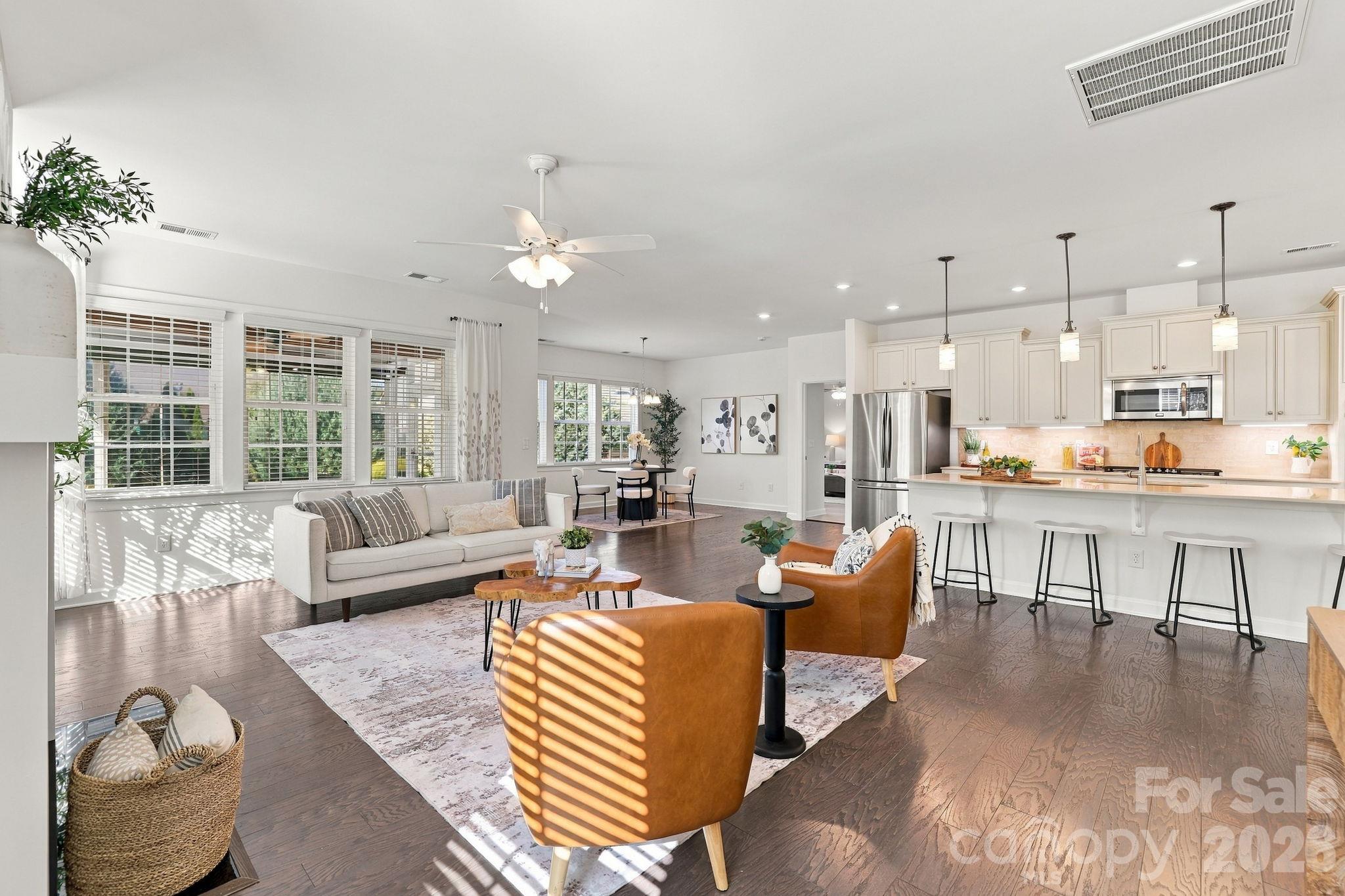Open floorplan - 3103 Arches Bluff Circle, Lancaster