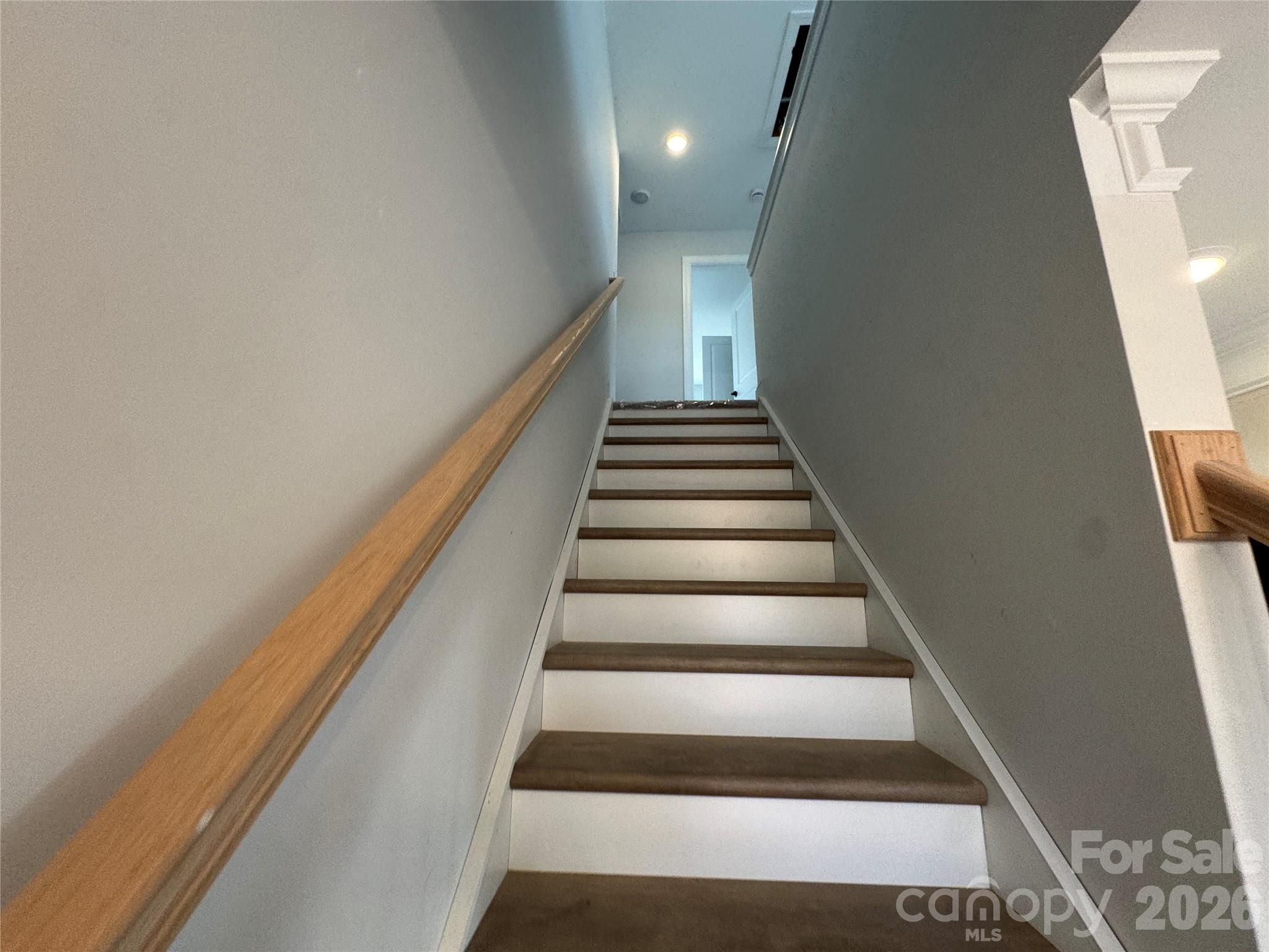 Stairs to Upper level - 1406 Ardmore Drive, Sherrills Ford