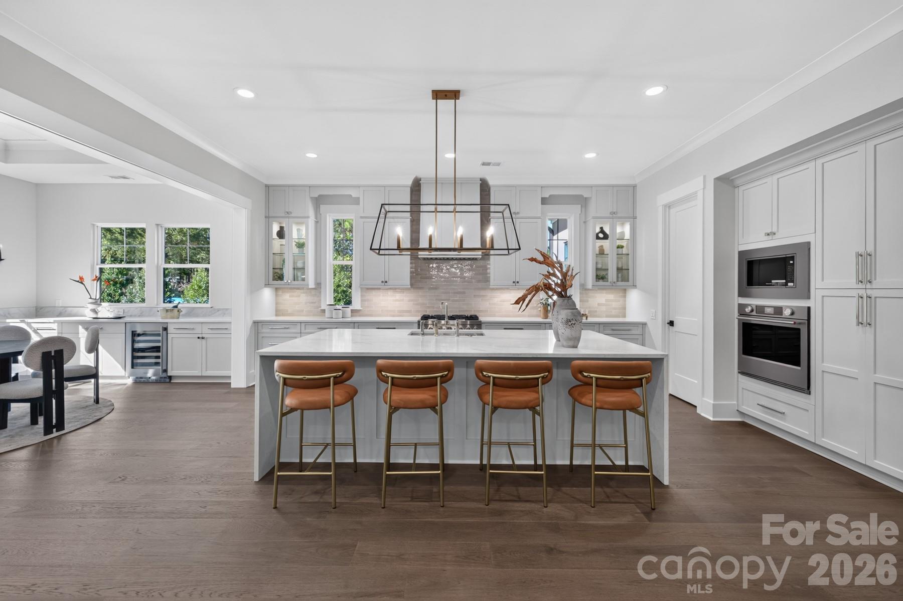 Oversized island that seats 4 - 128 Willow View Loop, Davidson