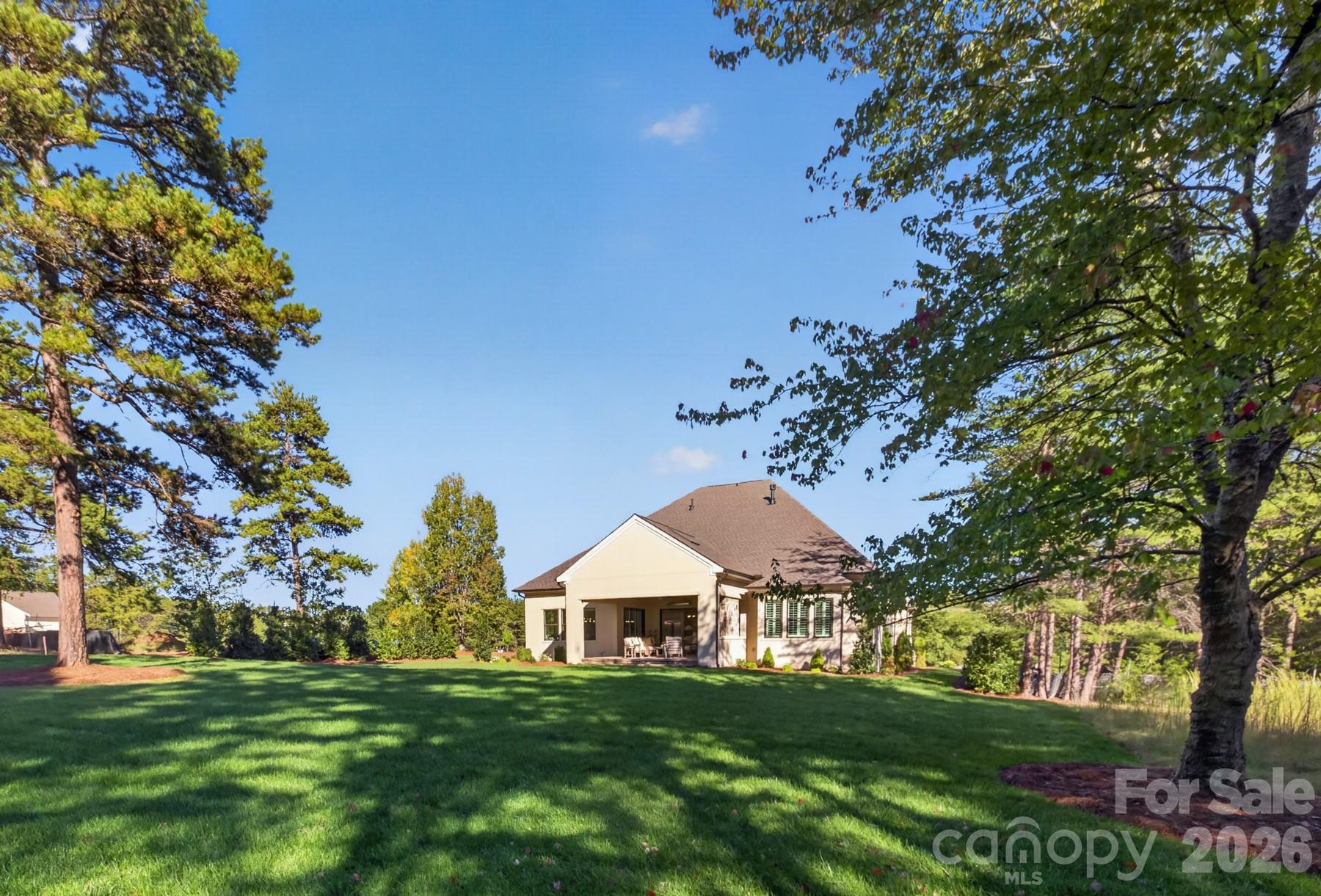 Spacious backyard that's large enough for a pool - 128 Willow View Loop, Davidson