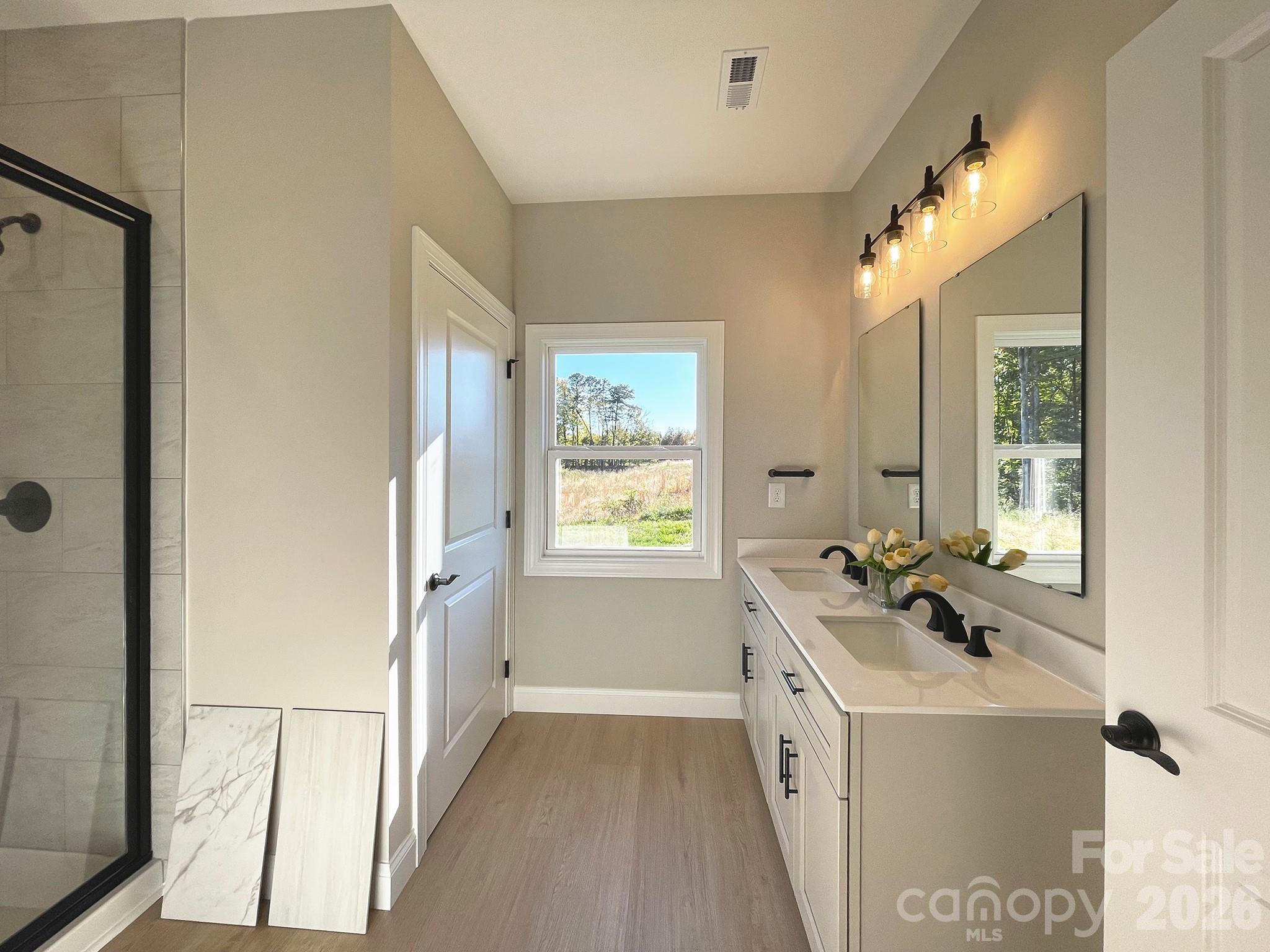 Primary Bath - 130 Windstone Crossing Trail, Troutman