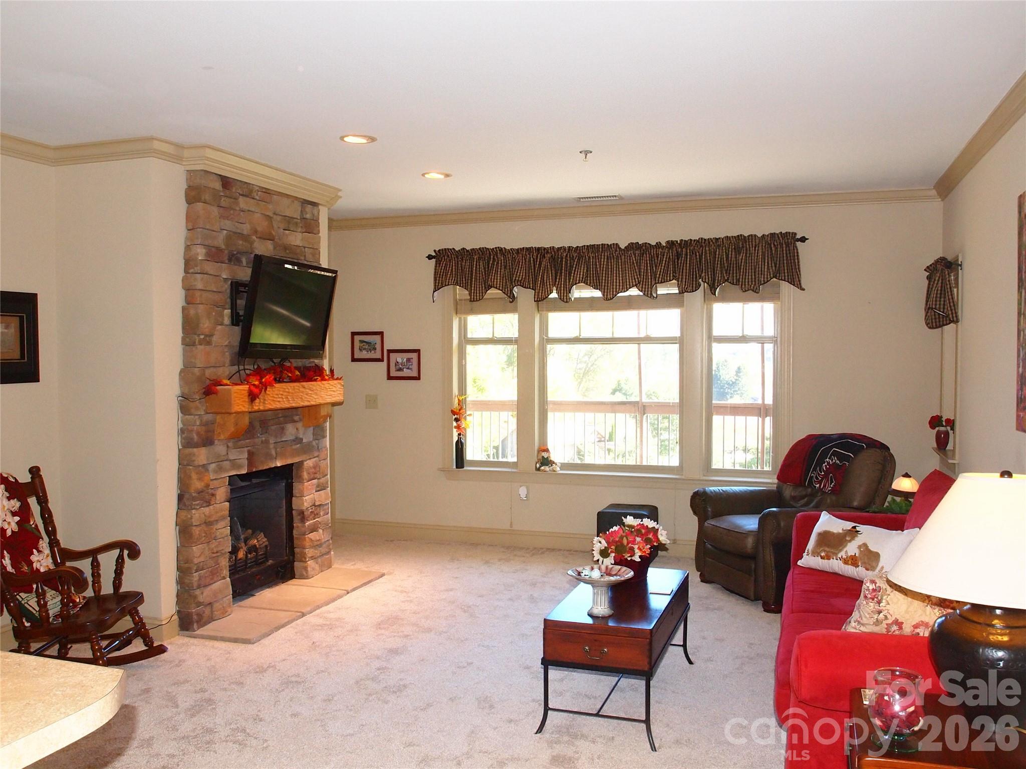 Living - 1564 Country Club Drive, Maggie Valley