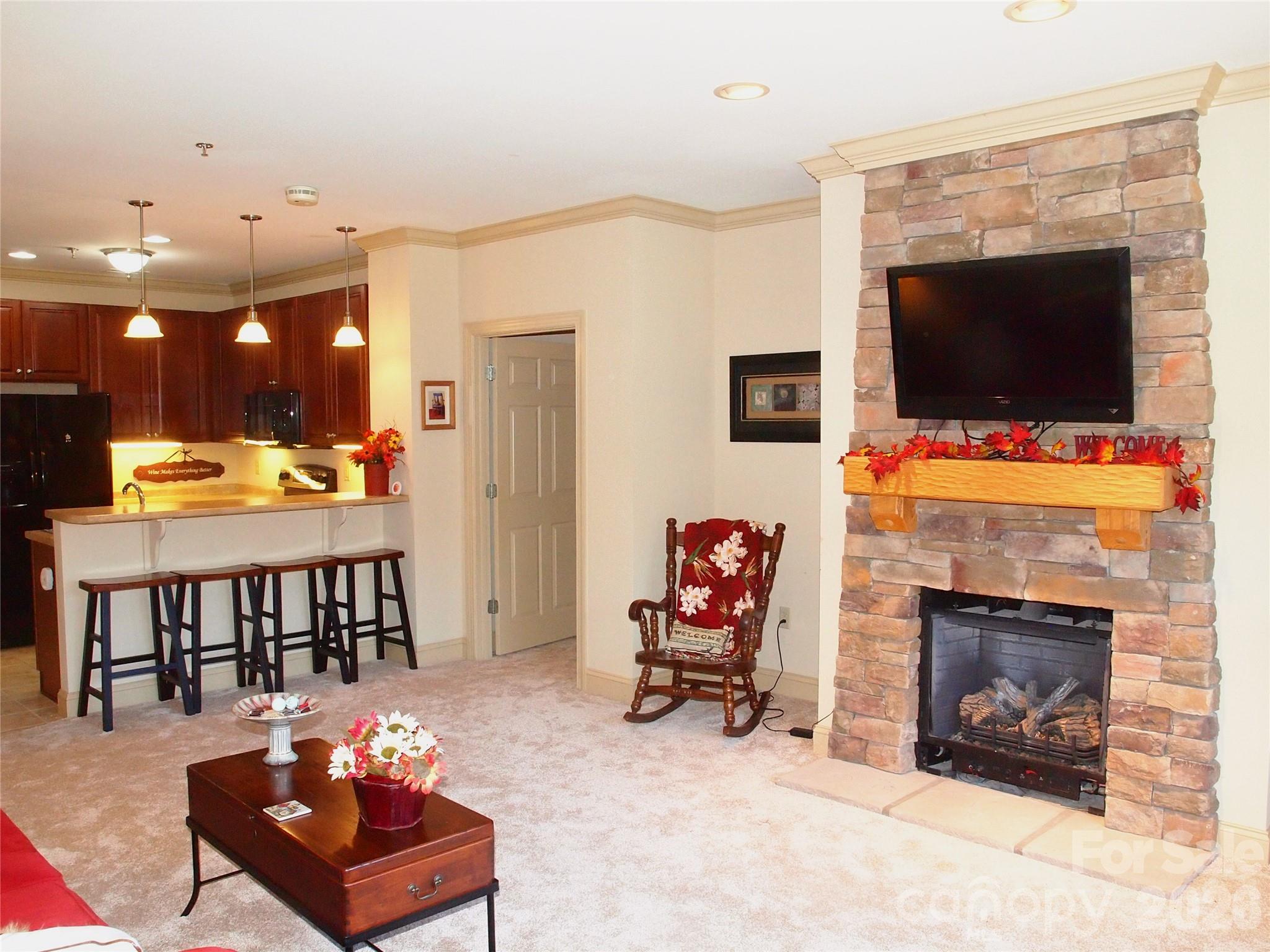 Living - 1564 Country Club Drive, Maggie Valley