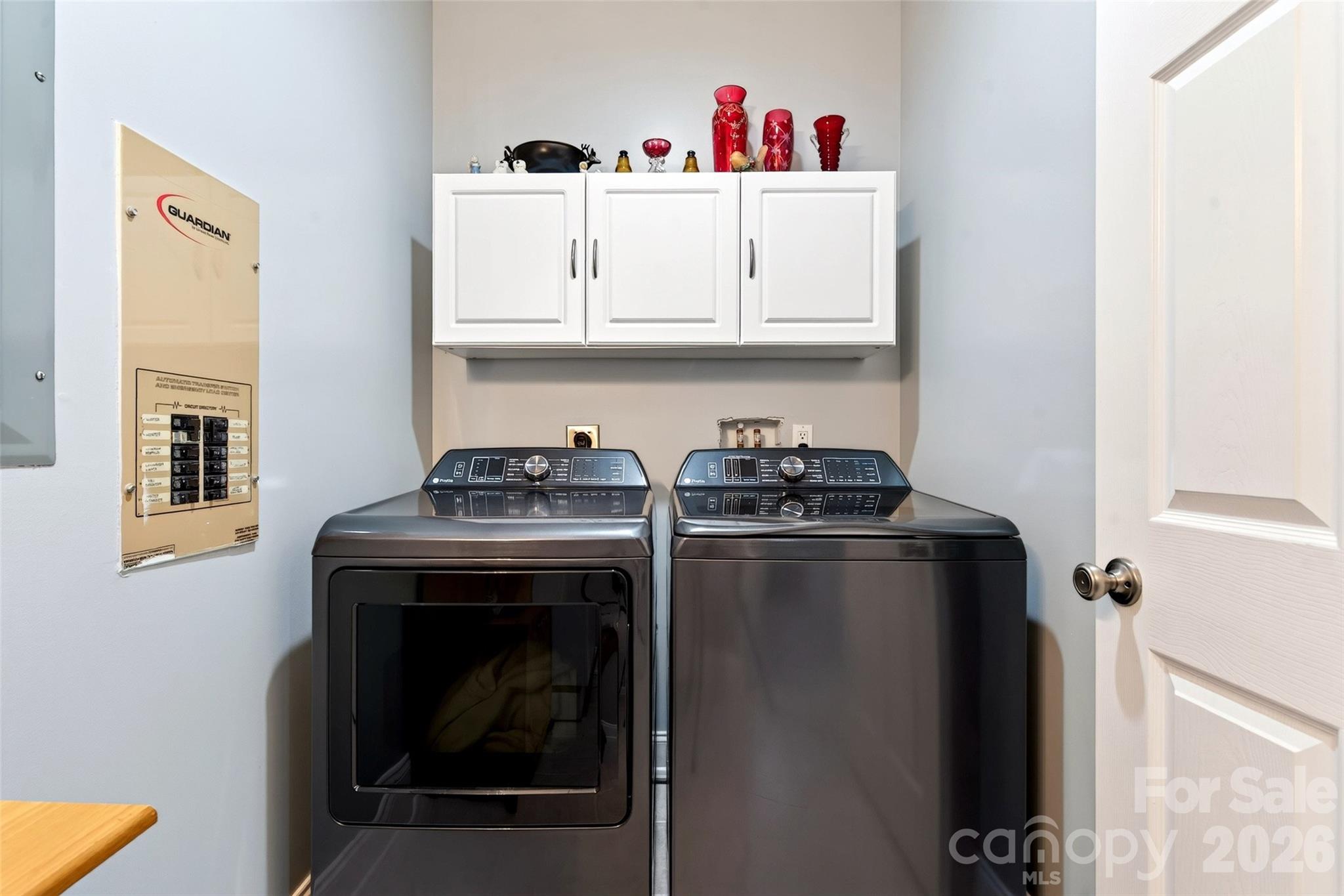 Laundry in basement - 337 & 345 Avery Creek Road, Arden