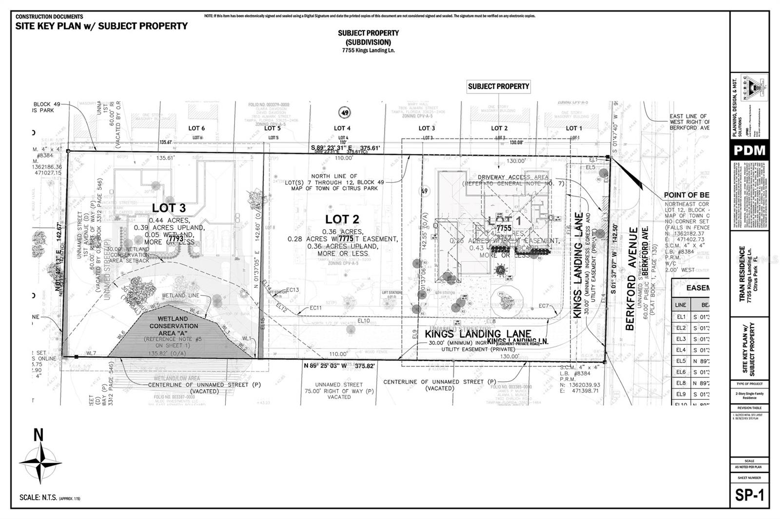 Land at 7793 KINGS LANDING LN, TAMPA, photo 2 of 4