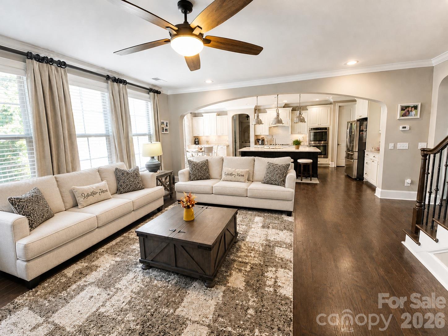 Living Room - 738 Chaucer Circle, Fort Mill