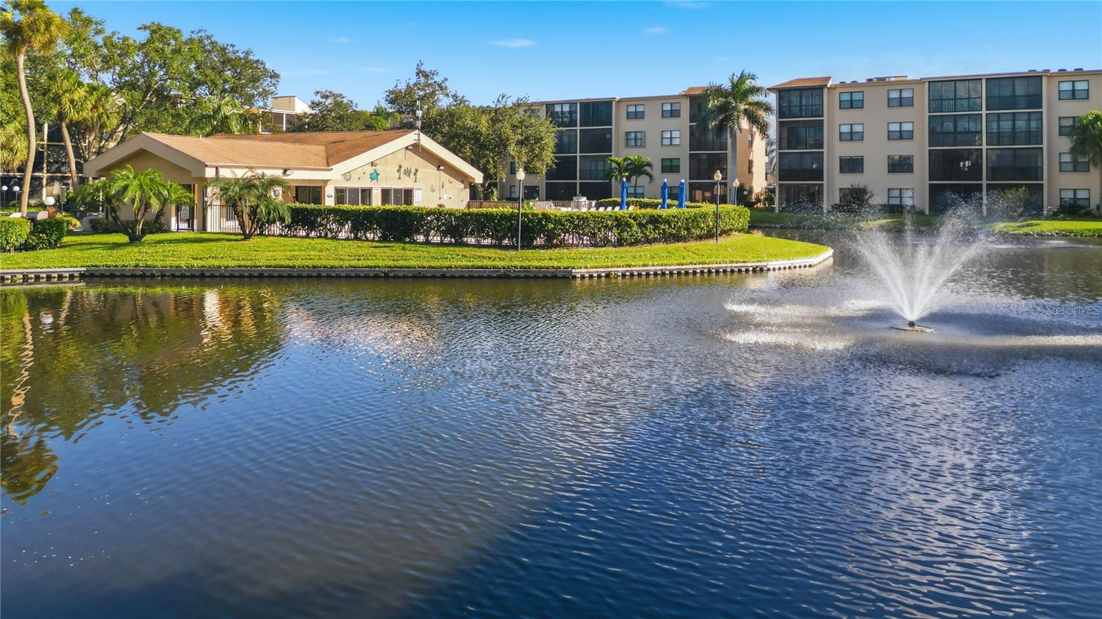 Pond View from Screened Patio/Balcony - 625 30TH AVE W #G204, BRADENTON