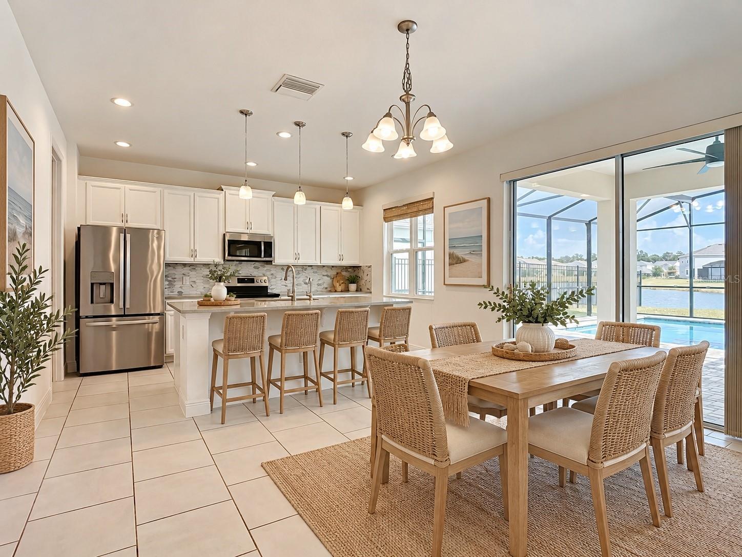 Kitchen - 3293 WAUSEON DR, ST CLOUD