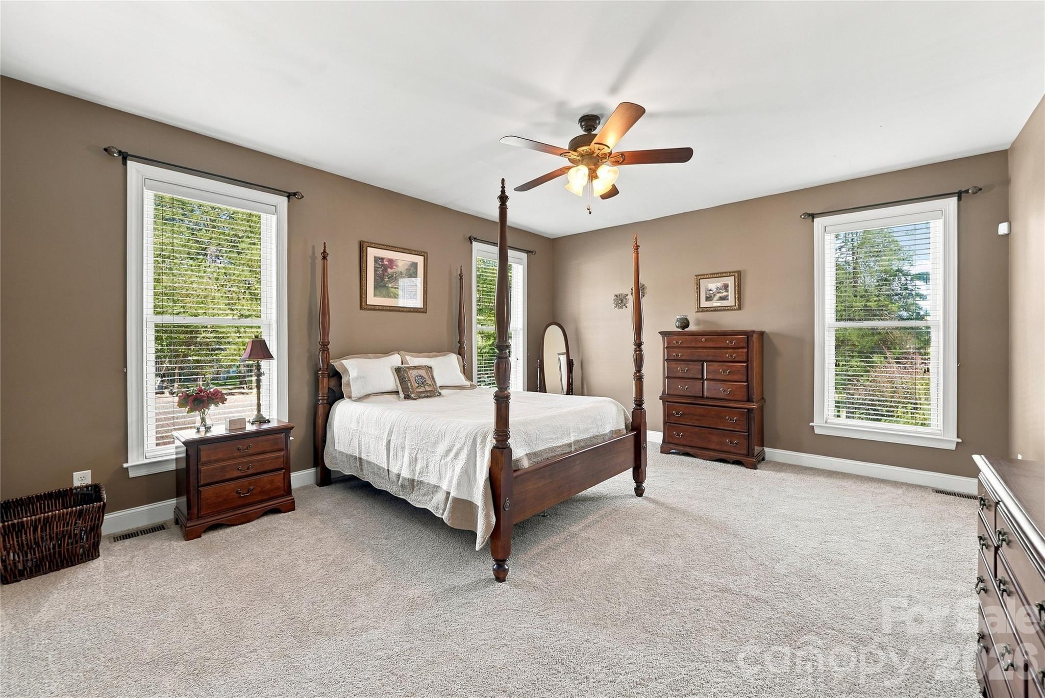 Spacious Primary Bedroom on Main Level - 132 Monarch Lane, Mooresville