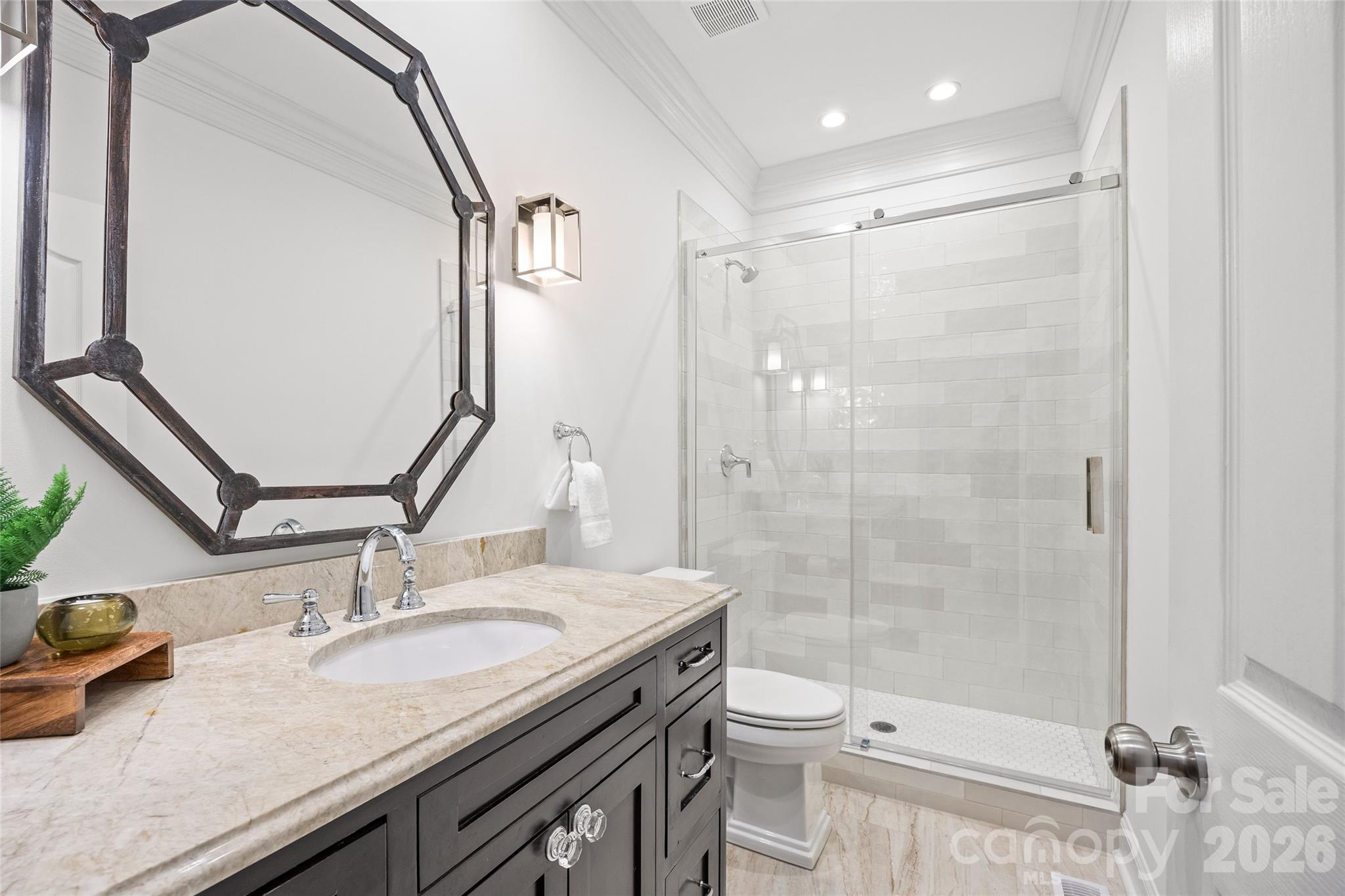 Guest Bathroom - 9033 Cardinal Ridge Court, Charlotte
