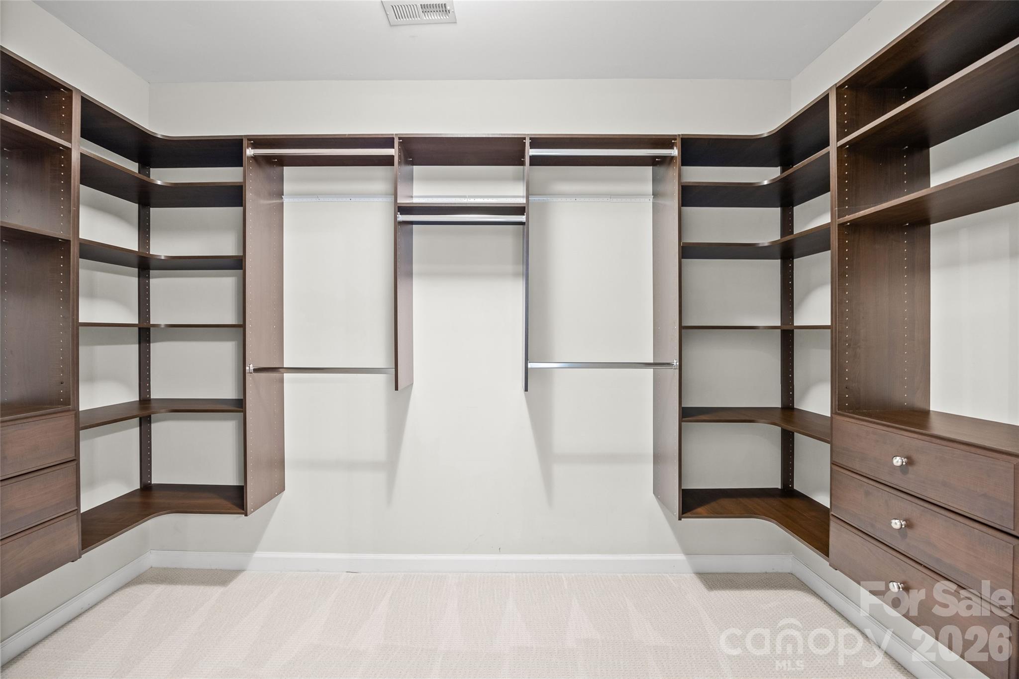 Primary Closet - 9033 Cardinal Ridge Court, Charlotte
