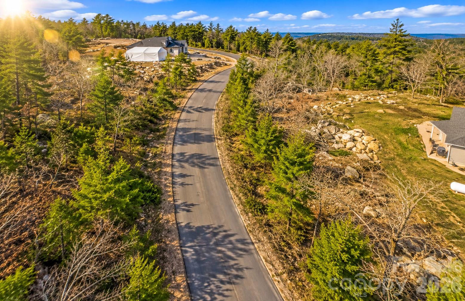 Aerial of the neighborhood roads in The Springs at High Rock. - 268 Lot43 Sirocco Drive W, Denton