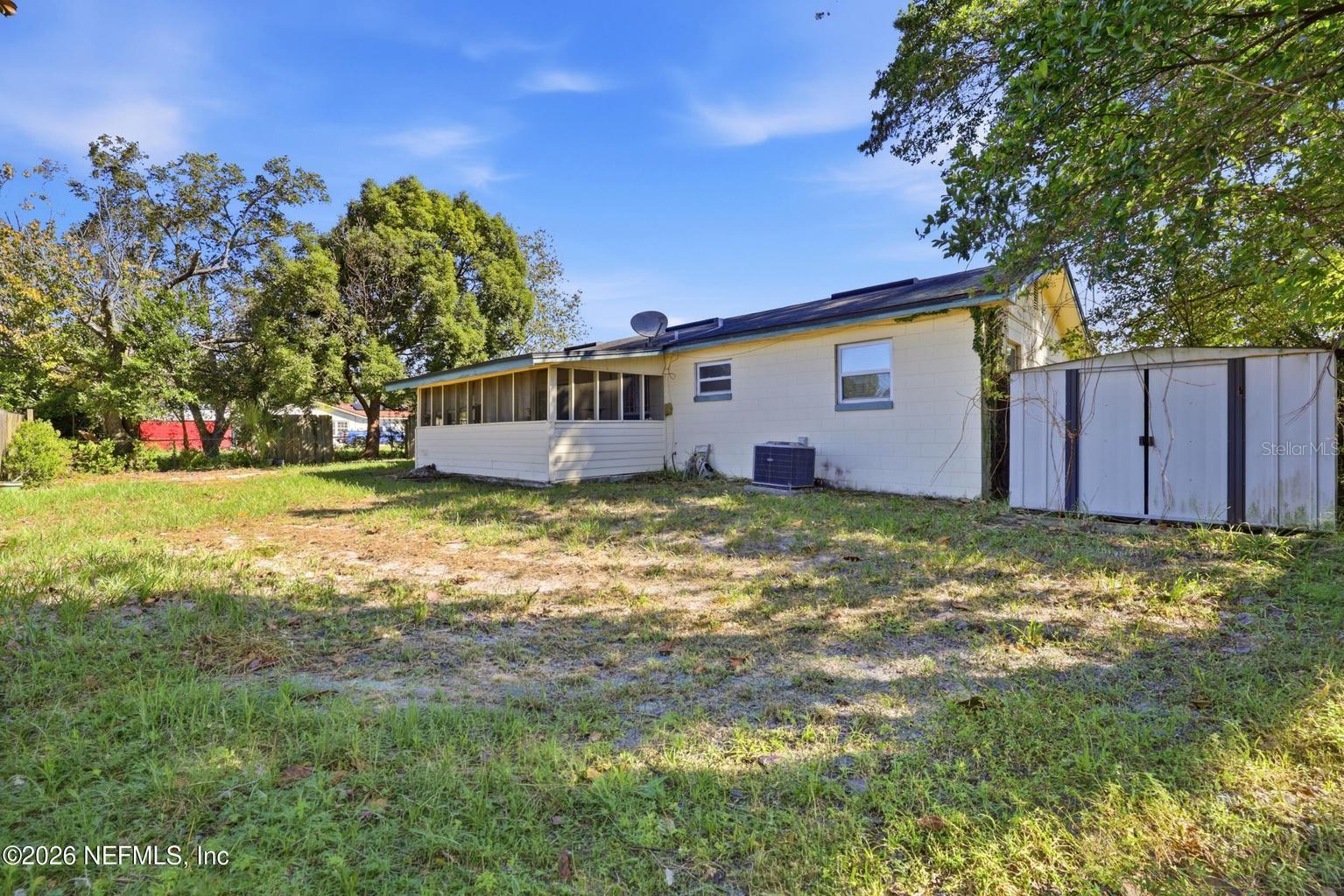 Backyard - 6054 TOYOTA DR, JACKSONVILLE