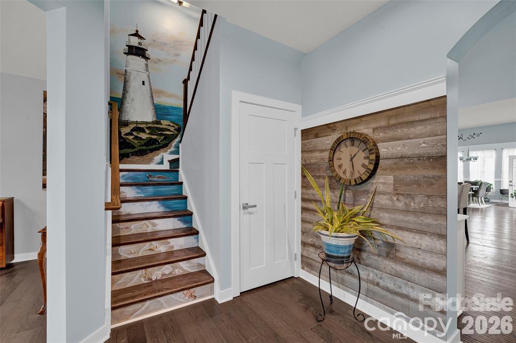 Staged photo; property rents unfurnished. - 11216 Vanguard Parkway, Huntersville