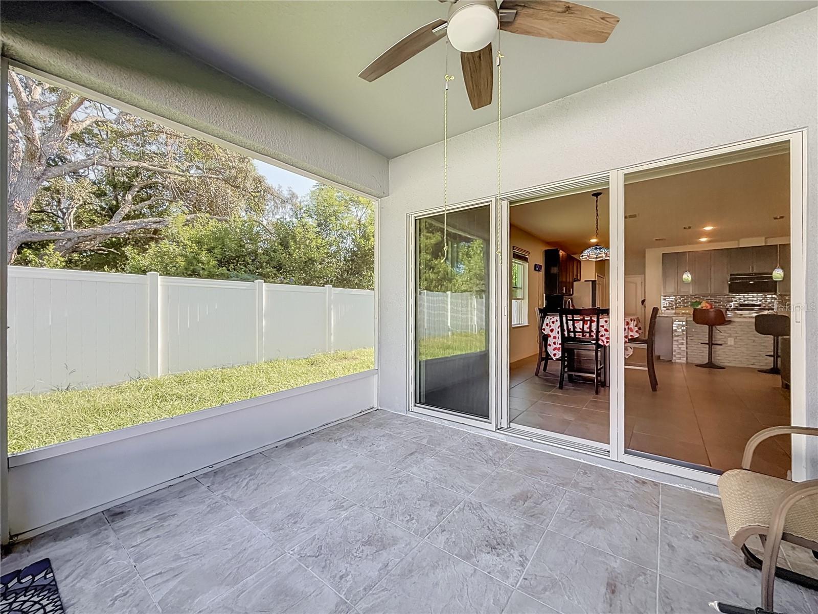 Screened Patio - 7333 MILLSTONE ST, SPRING HILL