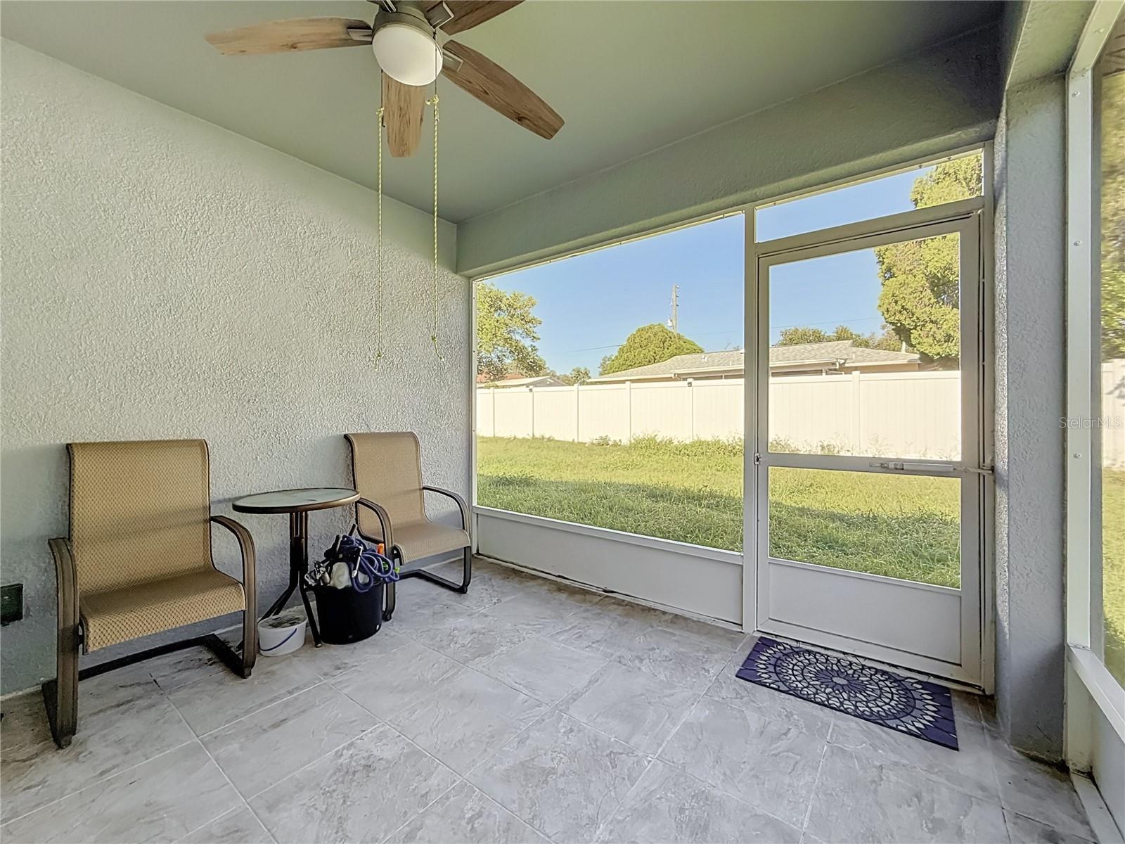 Screened Patio - 7333 MILLSTONE ST, SPRING HILL