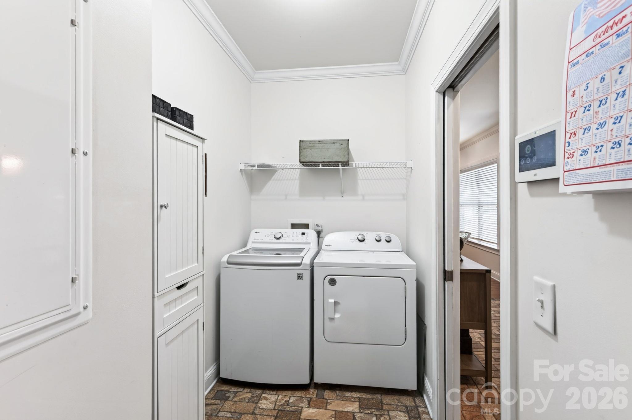 Laundry room off the kitchen - 10 Hominy Meadows Drive, Candler