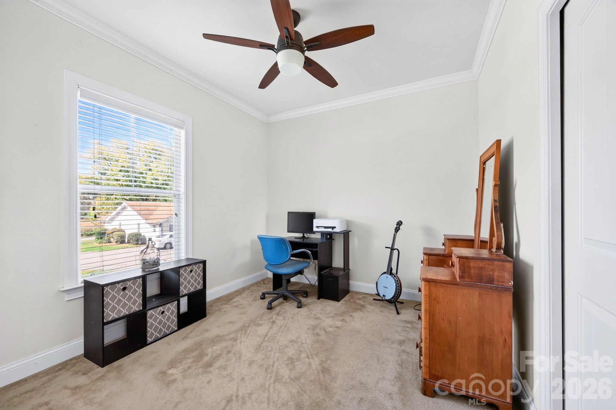 Office or Guest bedroom #1 on main level - 10 Hominy Meadows Drive, Candler