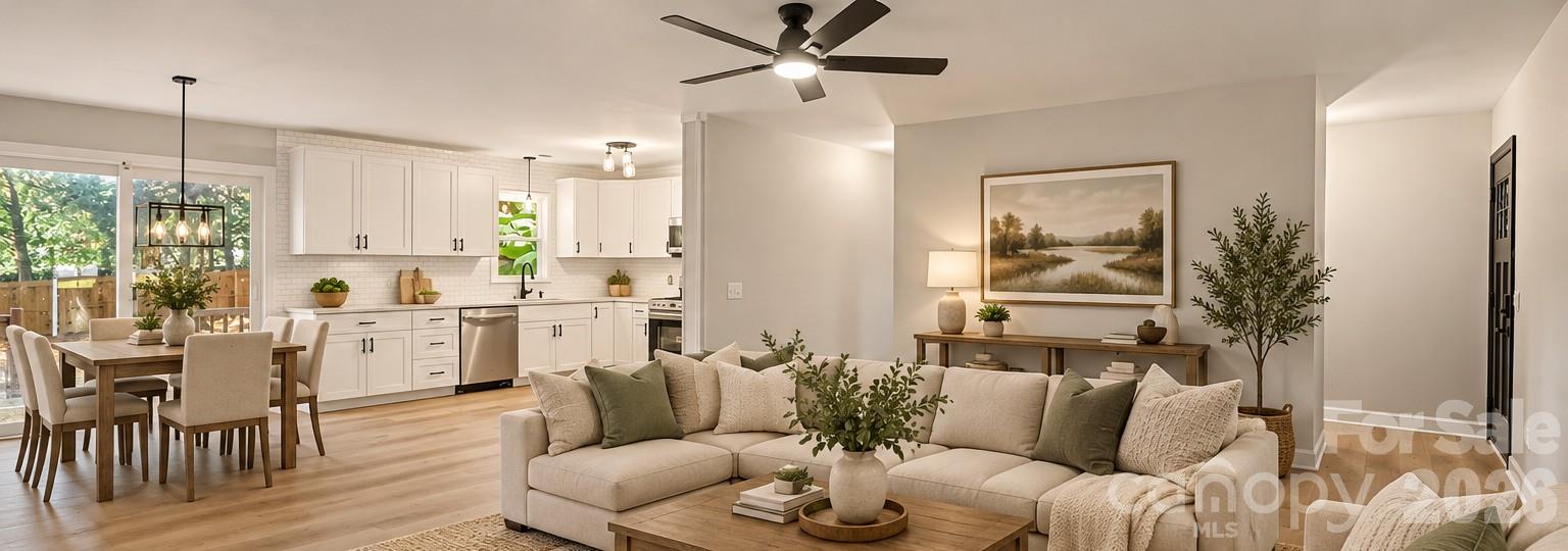 Virtual Staging - 3758 Fieldcrest Circle NW, Concord