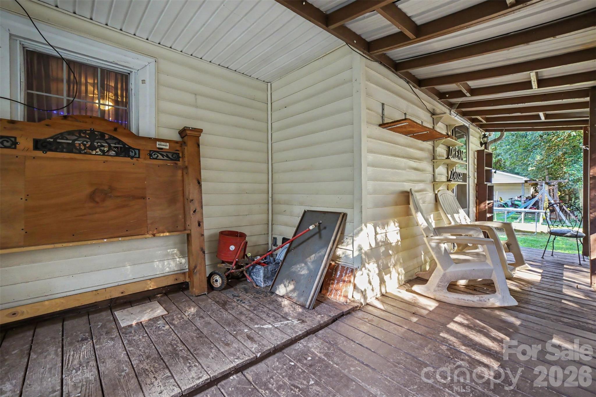 Back Patio and yard - 206 Ferstl Avenue, Belmont