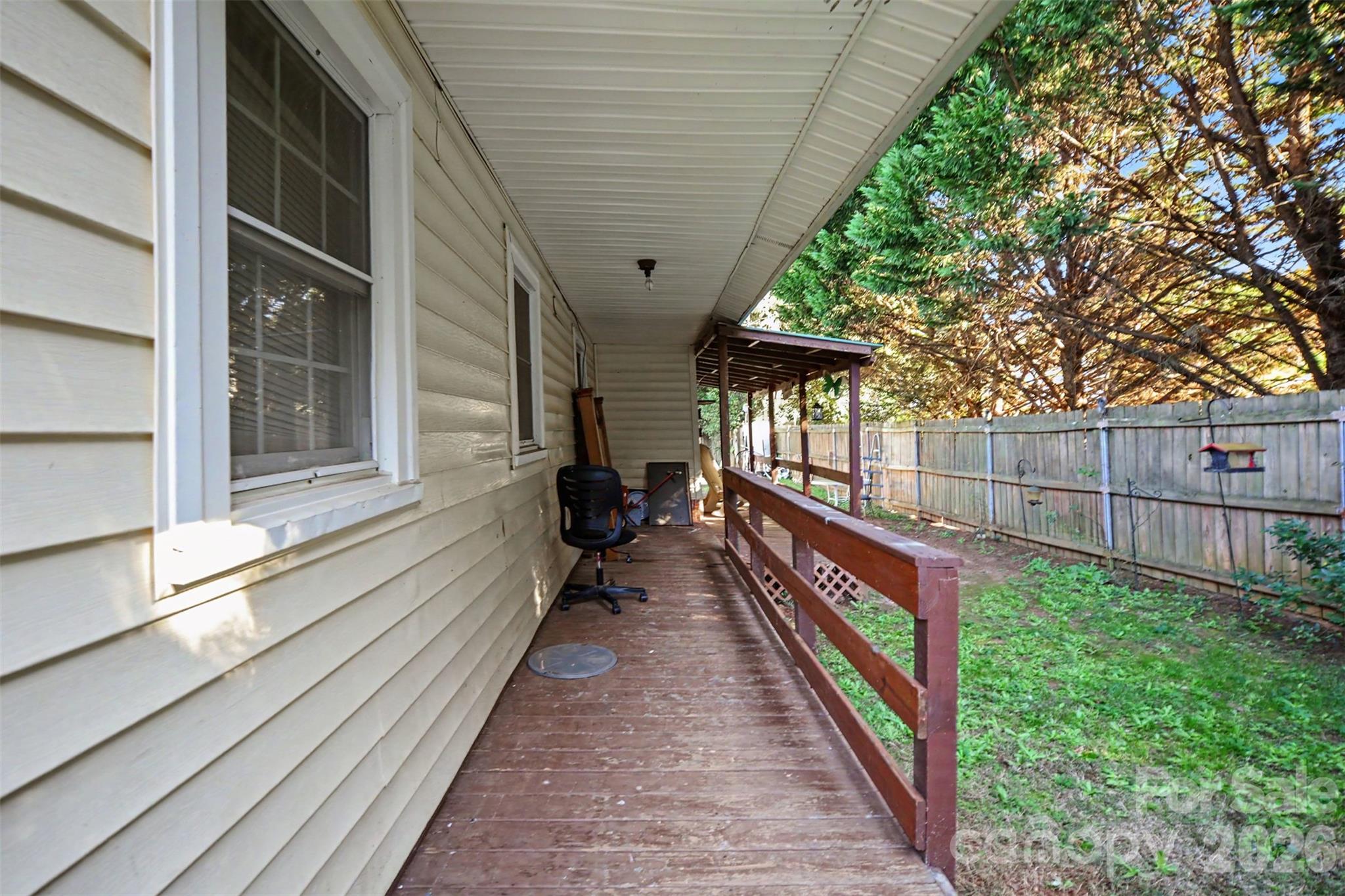 Back Patio and yard - 206 Ferstl Avenue, Belmont