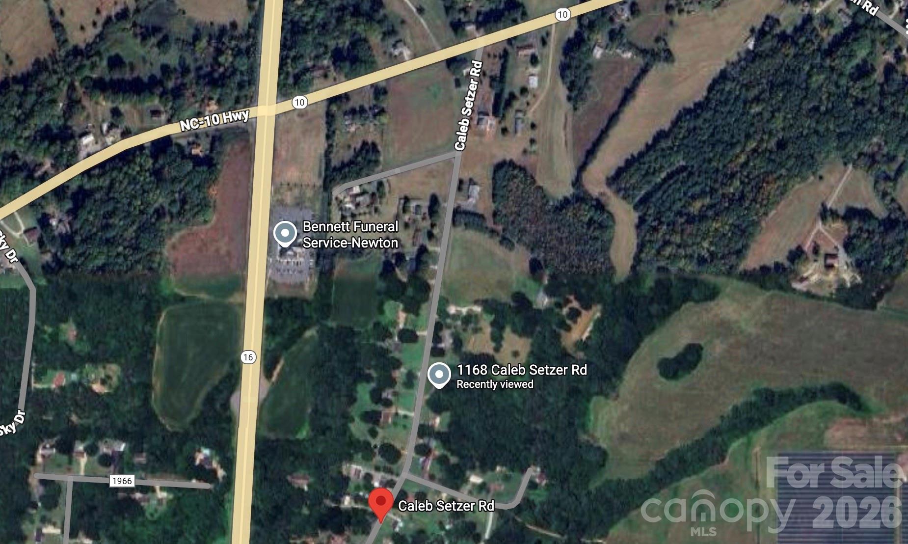 Easy access to Why 10 and Hwy 16. Lot is next to 1168 Caleb Setzer Rd. - 0 Caleb Setzer Road, Newton