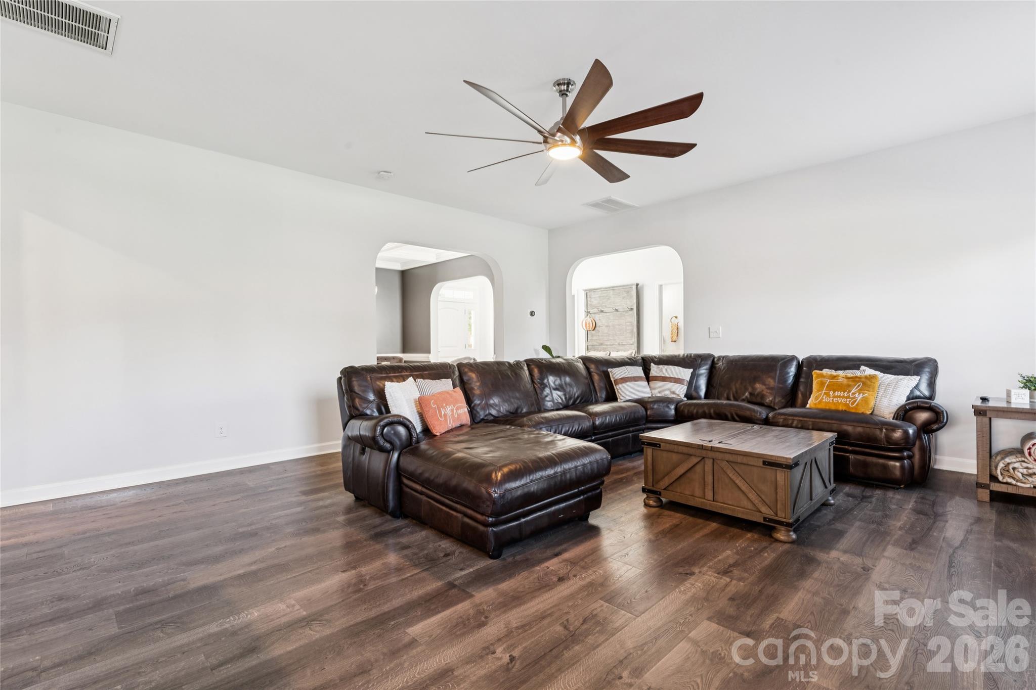 Great room - fresh paint throughout. Ready for your touch. - 2014 Seefin Court, Indian Trail