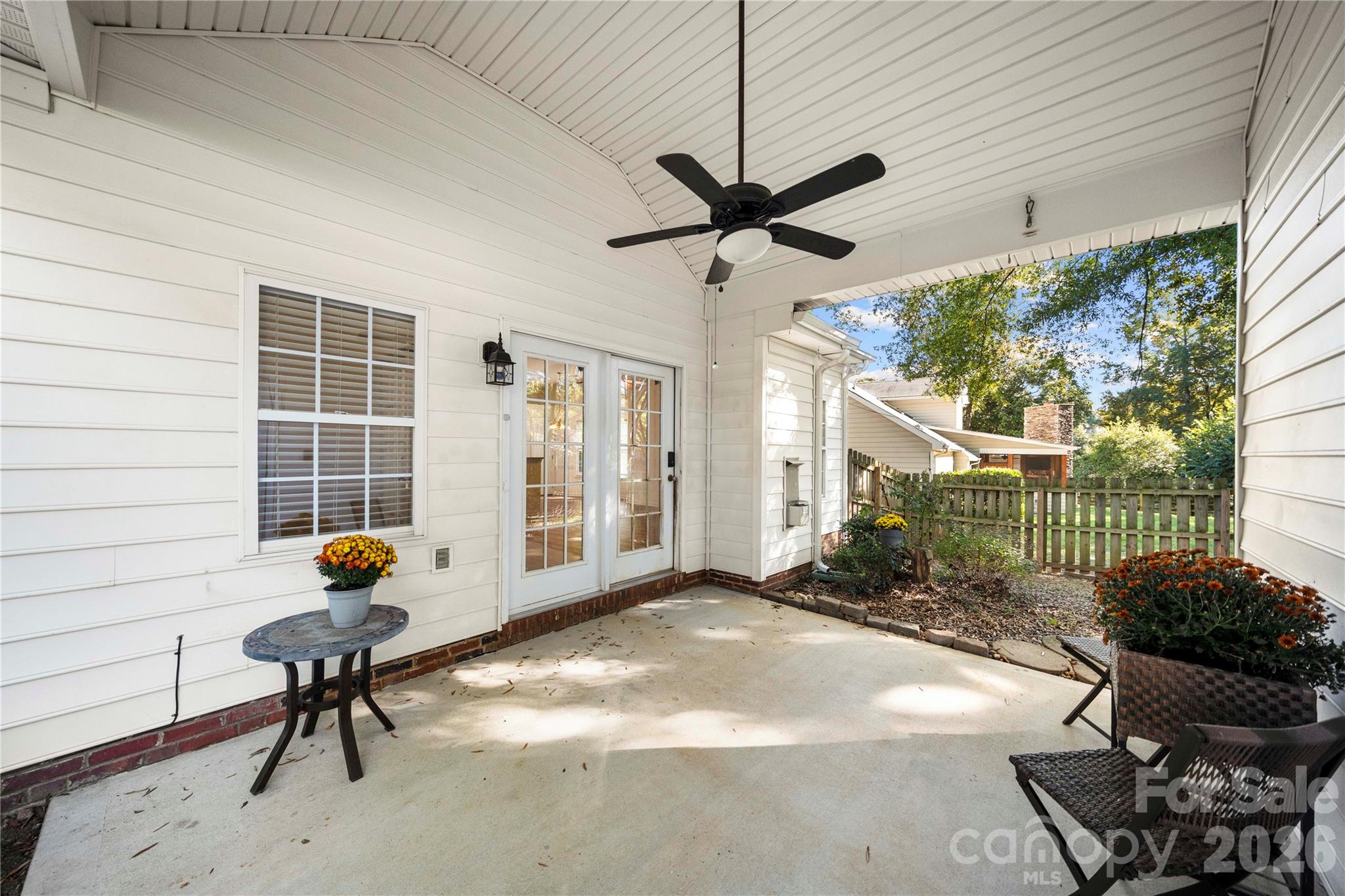 Back Covered Patio - 8913 Arbor Grove Lane, Charlotte
