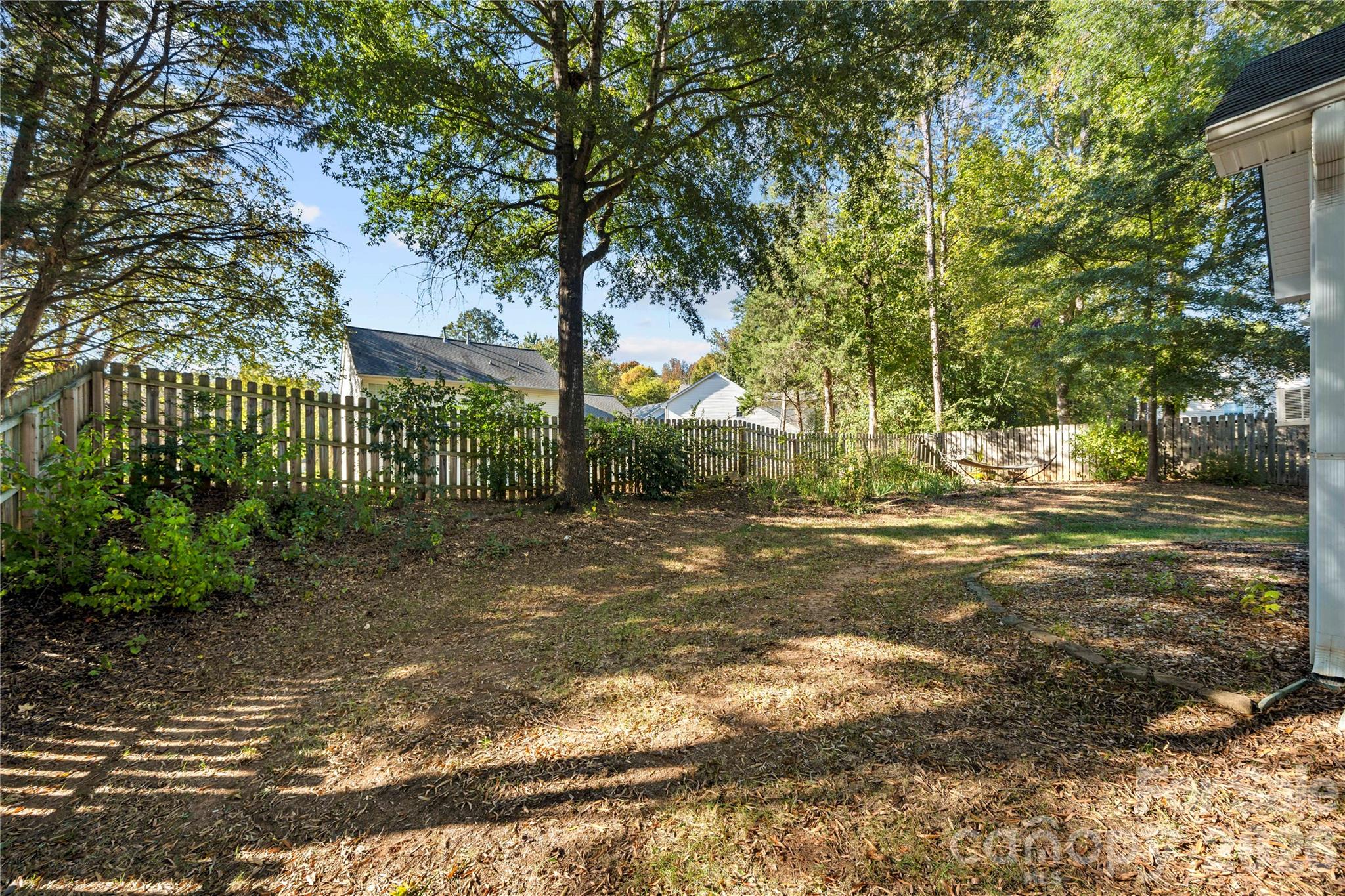 Fenced Back Yard - 8913 Arbor Grove Lane, Charlotte