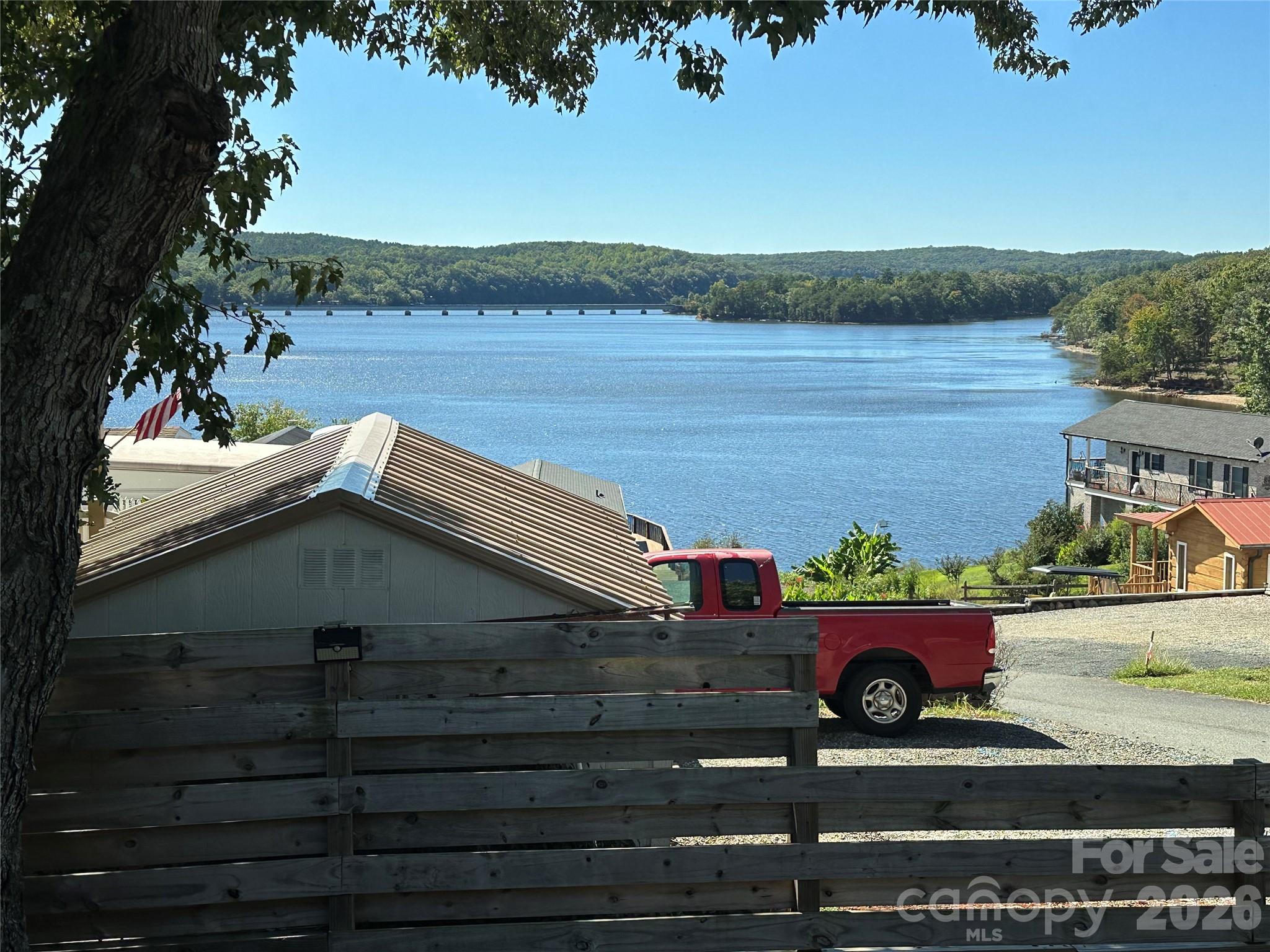Wonderful views of Badin Lake and the ionic train trestle - 103 Brit Lane, New London