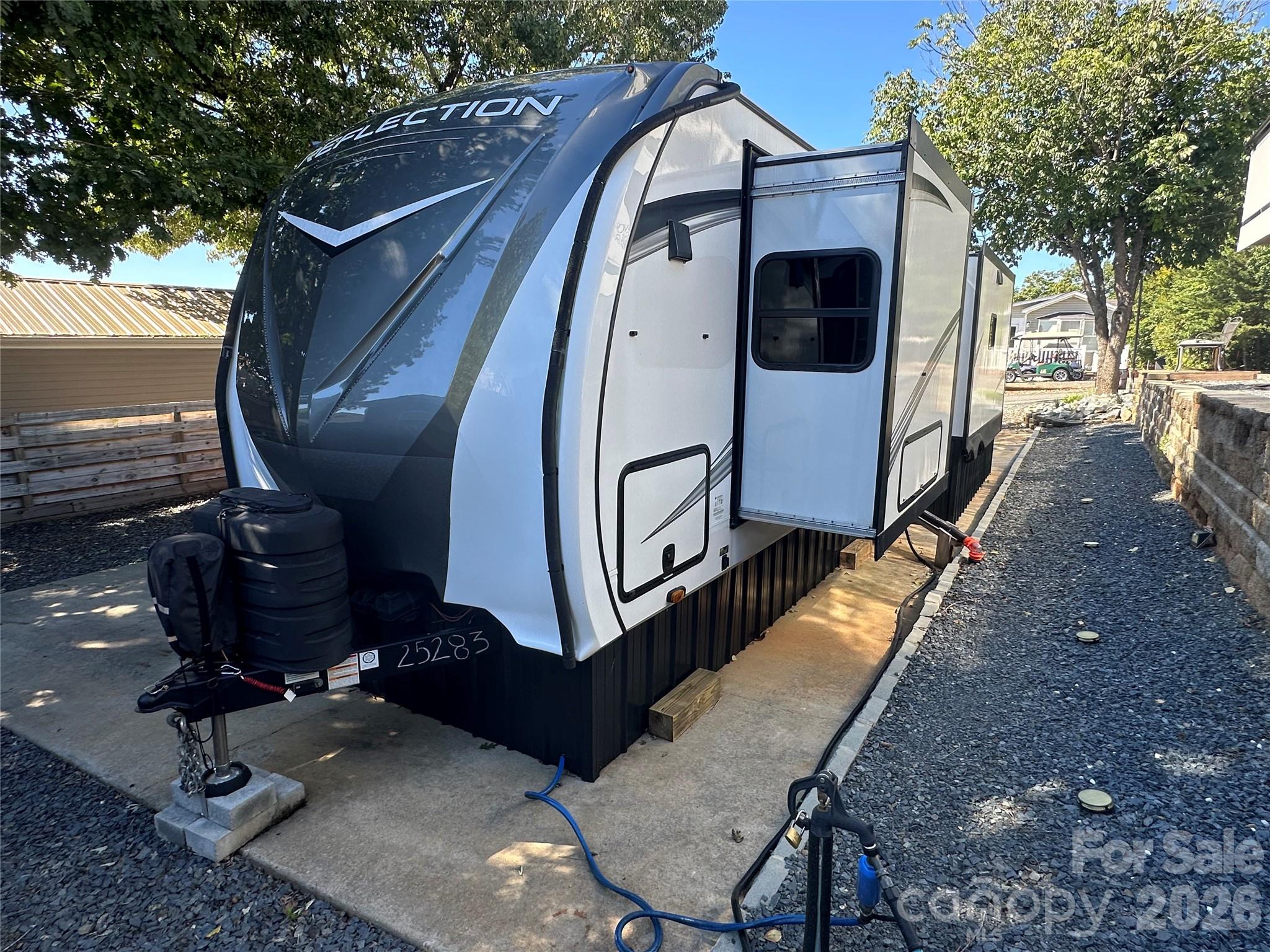 Concrete camper pad - 103 Brit Lane, New London