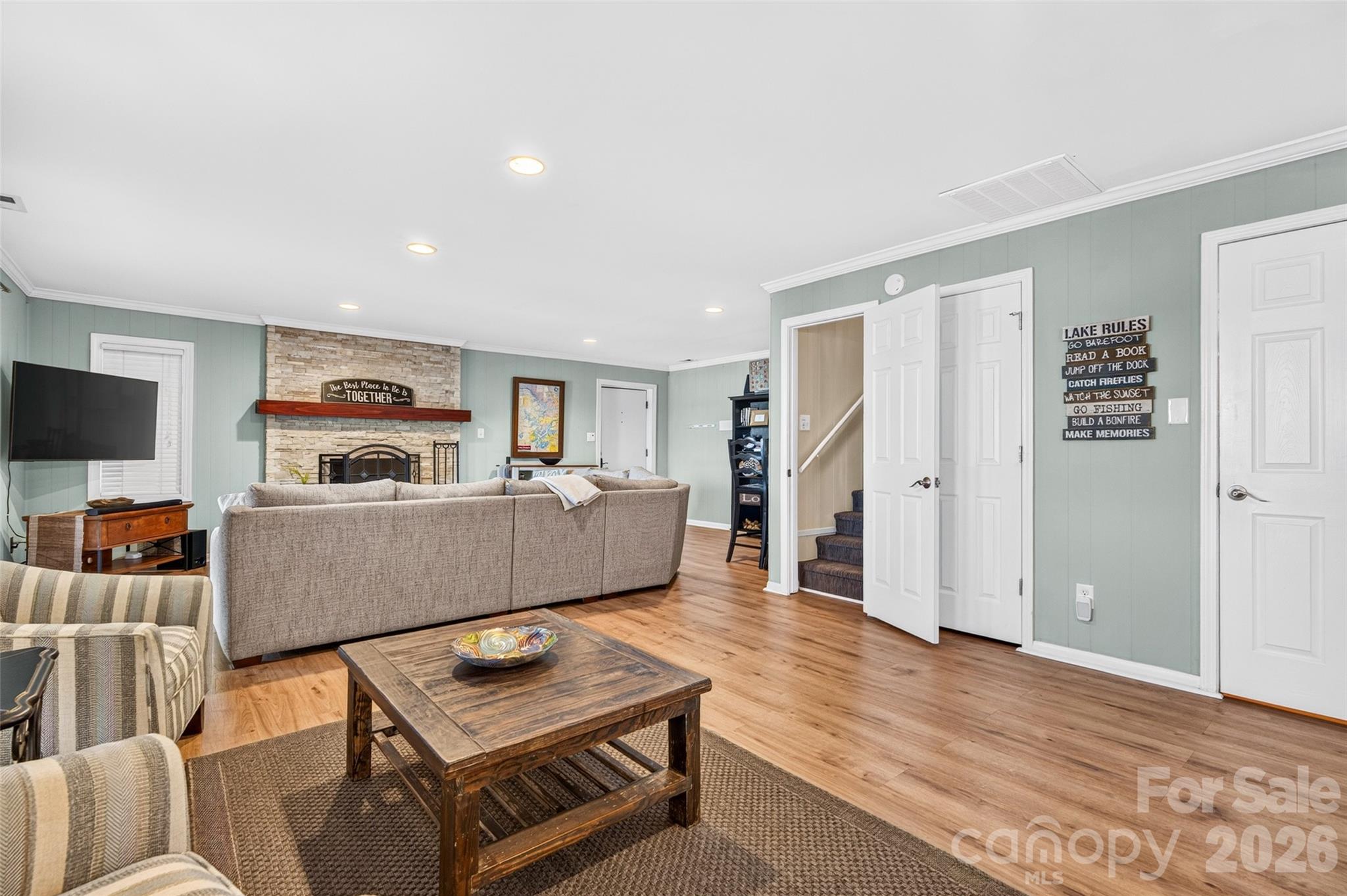 Open Floor Plan - 188 Paradise Peninsula Road, Mooresville