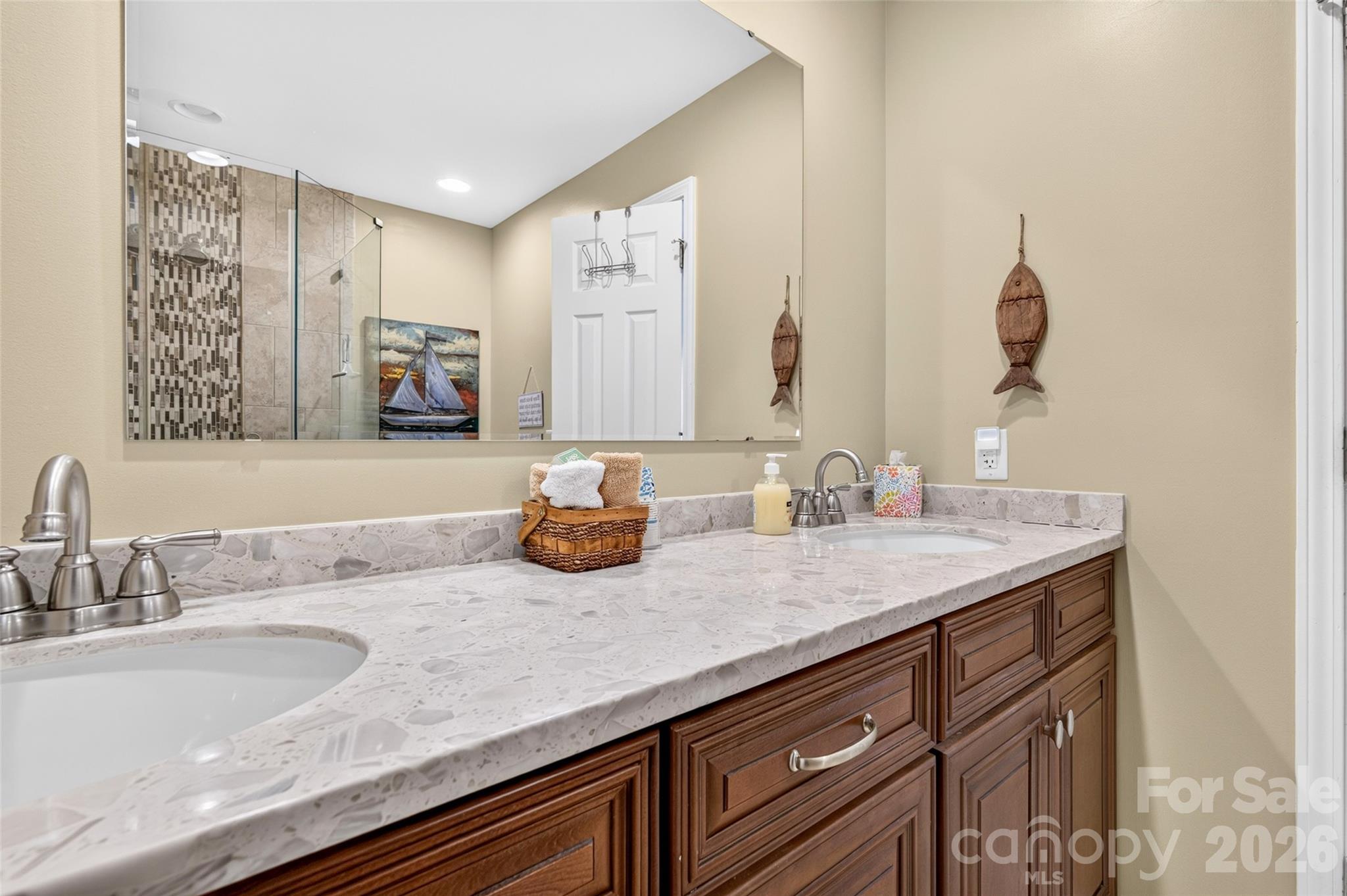 Primary Bathroom - 188 Paradise Peninsula Road, Mooresville