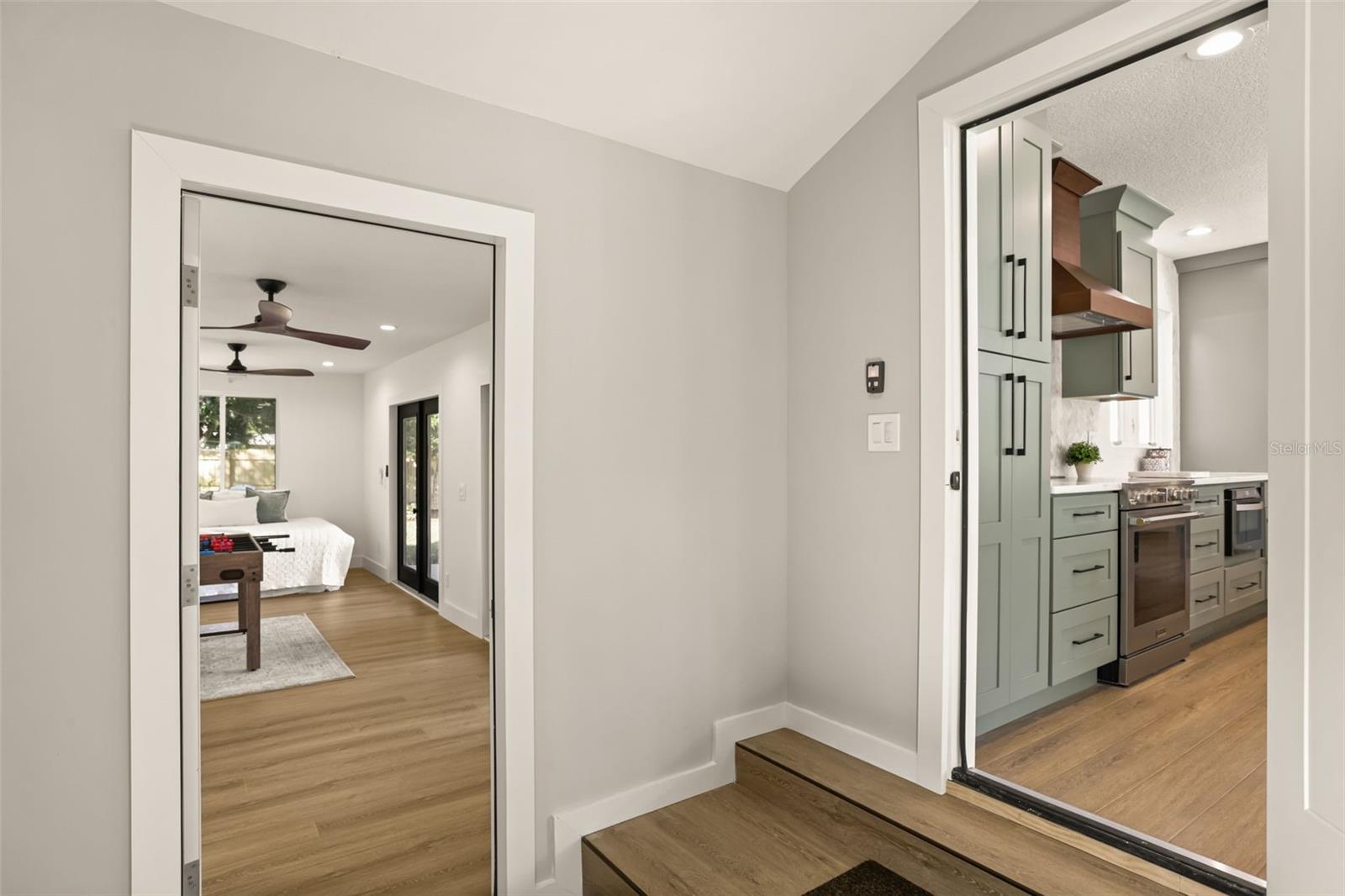 Private bedroom or home office just off the kitchen and garage. Can be used as 3rd bedroom, guest room, office, workout room or game room. You get to choose! - 512 MAYFAIR CIR, ORLANDO