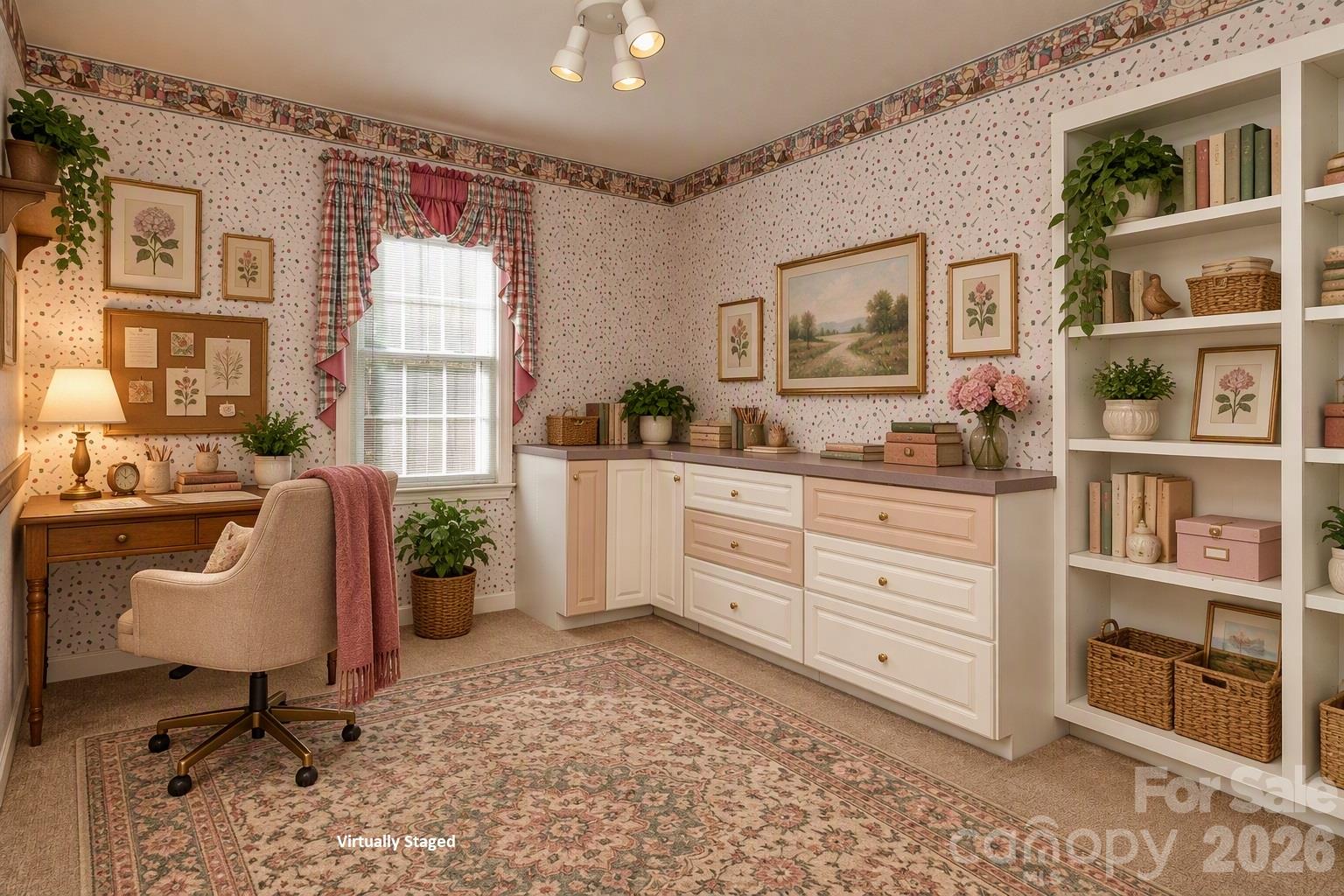 Virtually Staged Bedroom 4 - 7301 Lee Rea Road, Charlotte