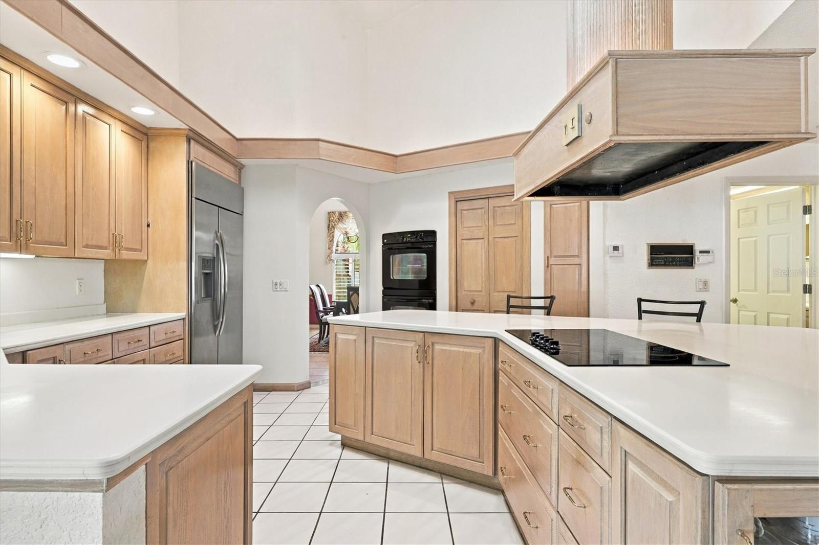 Solid surface counters, double oven, lots of counter space and large walk in pantry. - 175 NORMAN ST, PORT CHARLOTTE