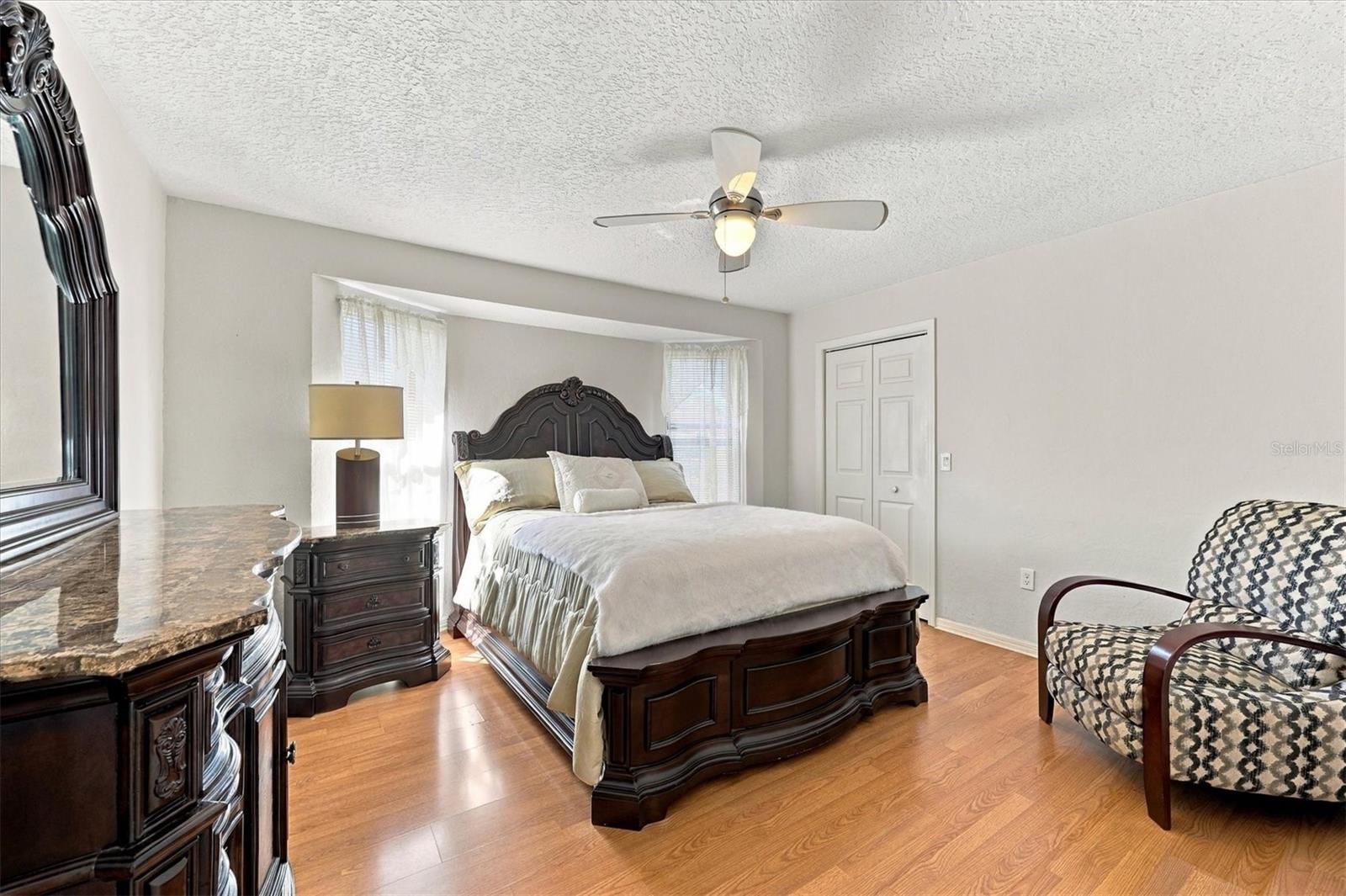 Bedroom with walk in closet. - 175 NORMAN ST, PORT CHARLOTTE