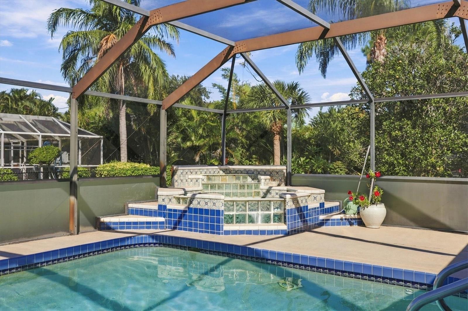 Spa with water fall. - 175 NORMAN ST, PORT CHARLOTTE
