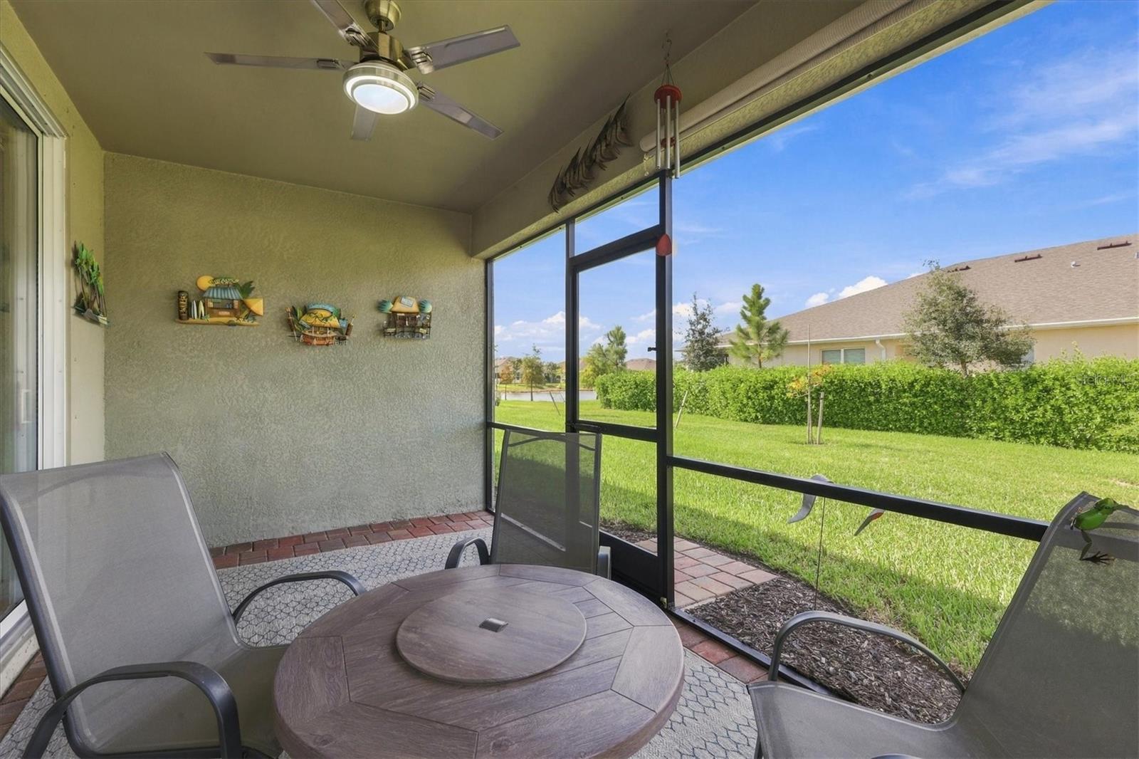 Private Screened in Lanai - 1468 REMINGTON TRACE DR, PORT CHARLOTTE
