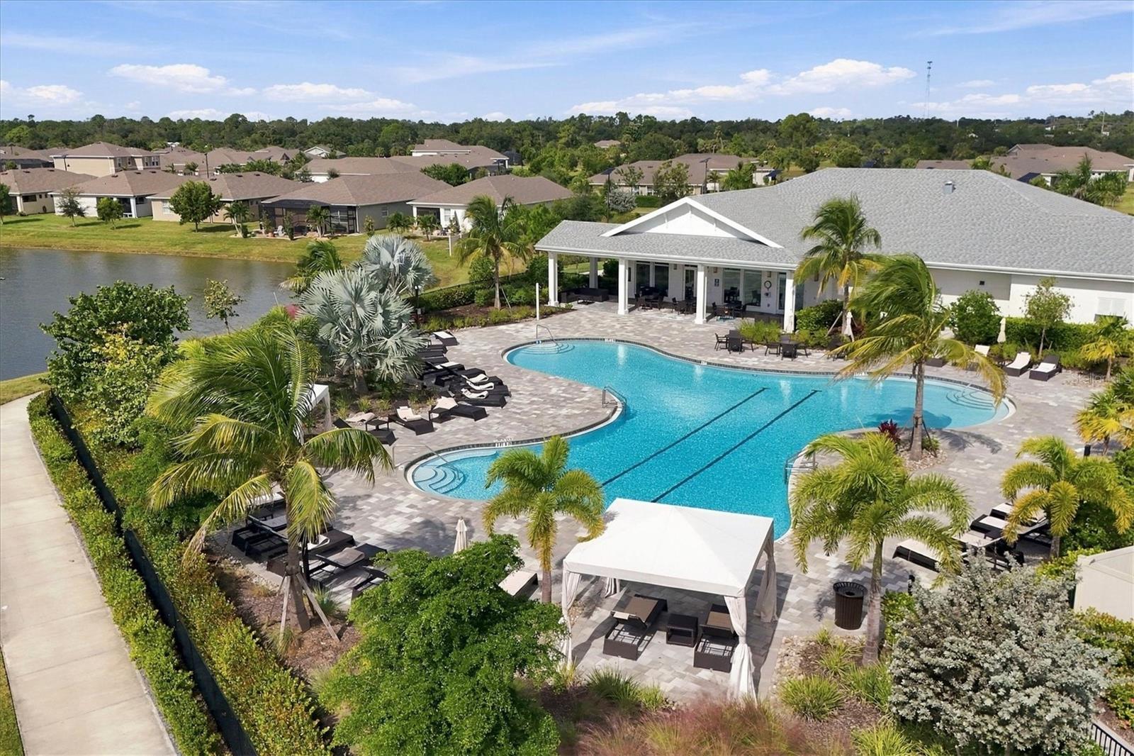 Community Clubhouse and Pool - 1468 REMINGTON TRACE DR, PORT CHARLOTTE