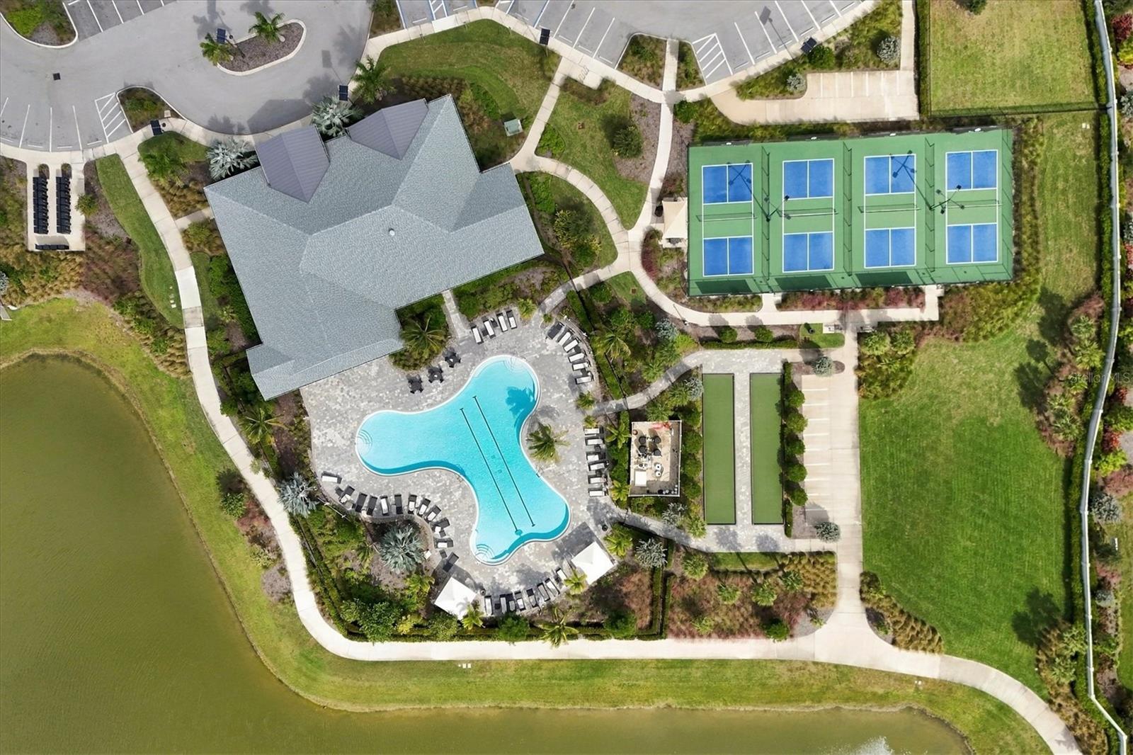 Ariel of the Clubhouse - 1468 REMINGTON TRACE DR, PORT CHARLOTTE